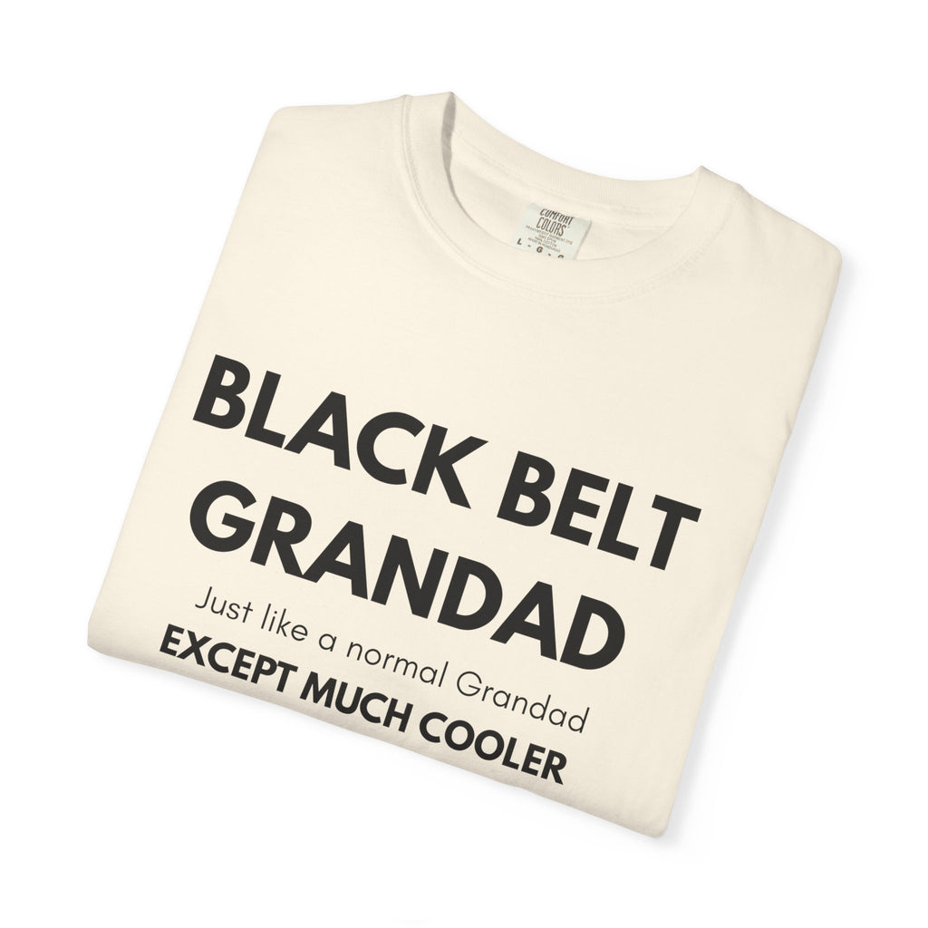Black Belt Grandad T-Shirt — "Black Belt Grandad: Just like a normal Grandad except much cooler"