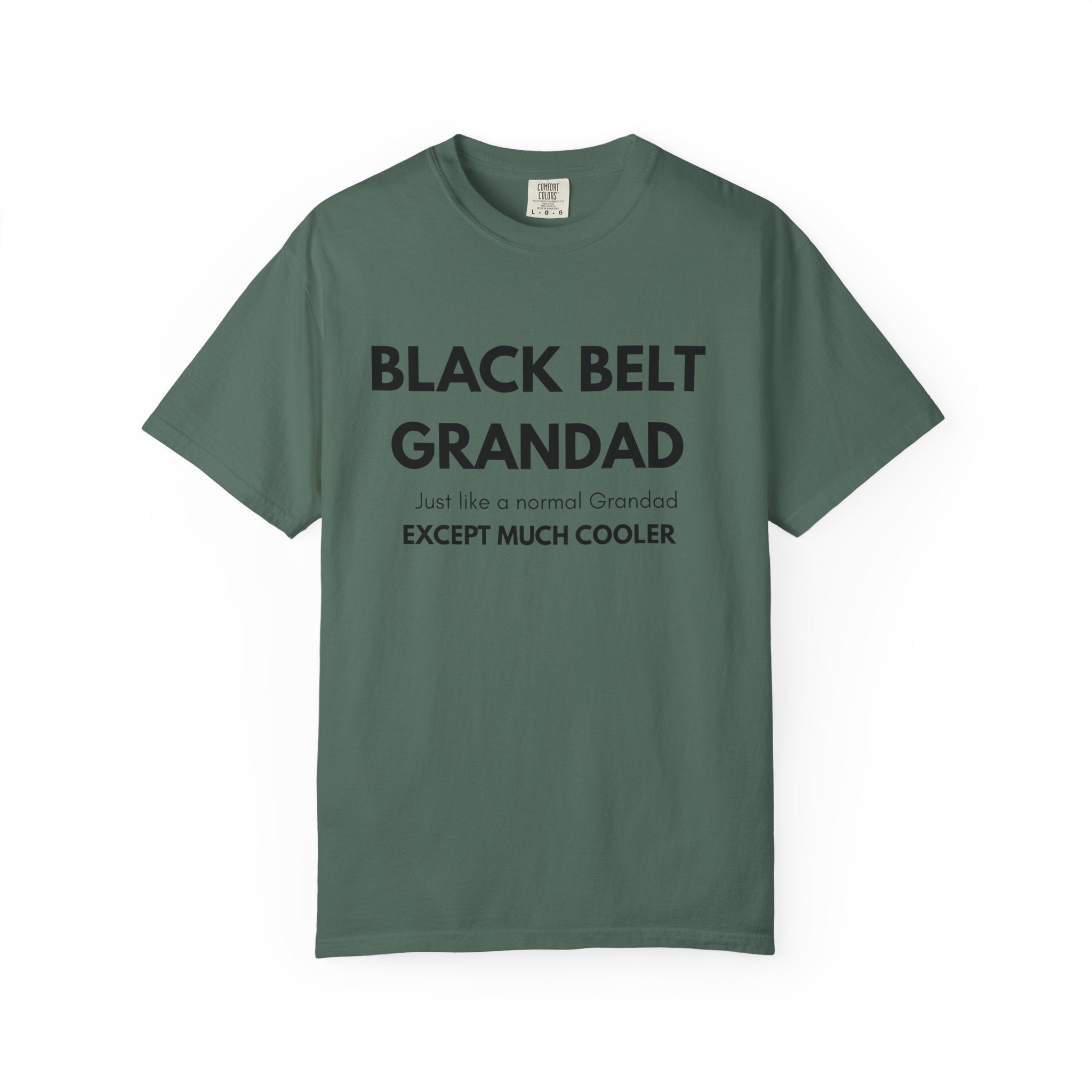 Black Belt Grandad T-Shirt — "Black Belt Grandad: Just like a normal Grandad except much cooler"