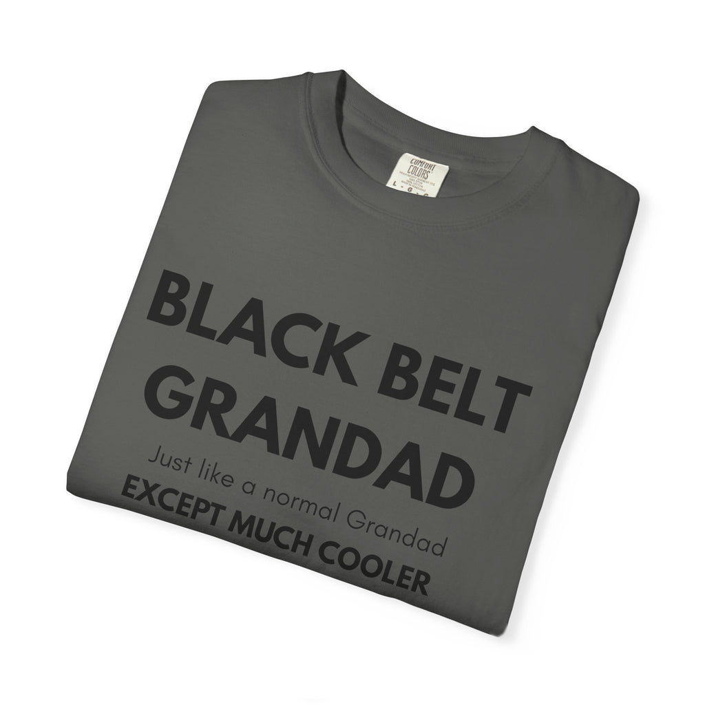 Black Belt Grandad T-Shirt — "Black Belt Grandad: Just like a normal Grandad except much cooler"