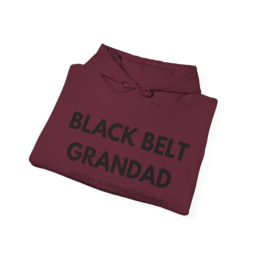Black Belt Grandad Hoodie — "Just like a normal Grandad except much cooler" Gift