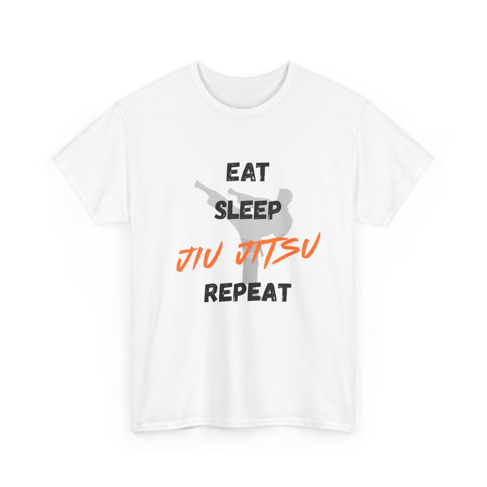 Jiu Jitsu T-Shirt — "Eat Sleep Jiu Jitsu Repeat" Martial Arts Tee