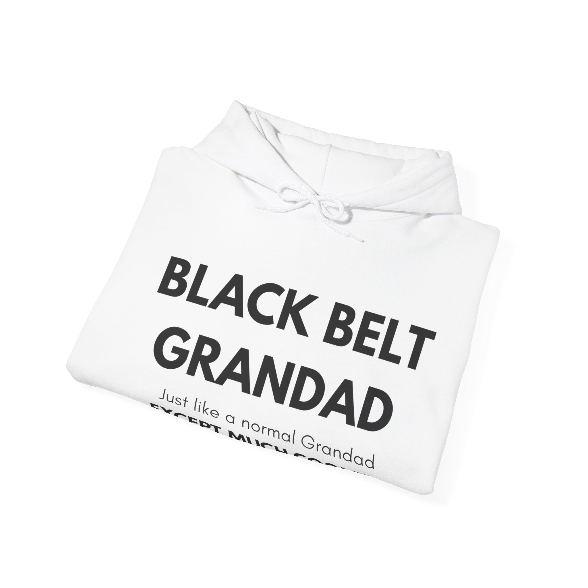 Black Belt Grandad Hoodie — "Just like a normal Grandad except much cooler" Gift