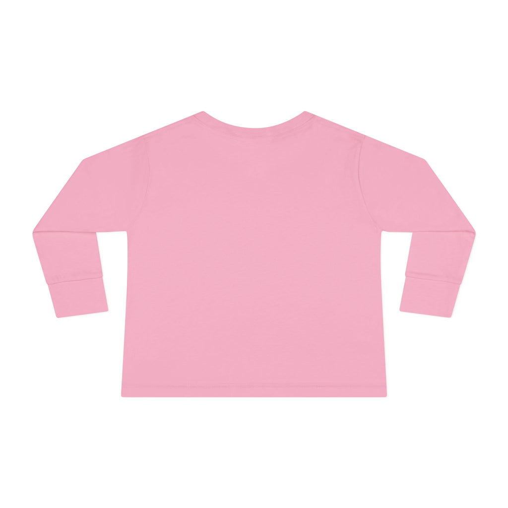 Toddler Long Sleeve Tee - "I'm Daddy's Little Ninja" Cute Martial Arts Graphic Shirt
