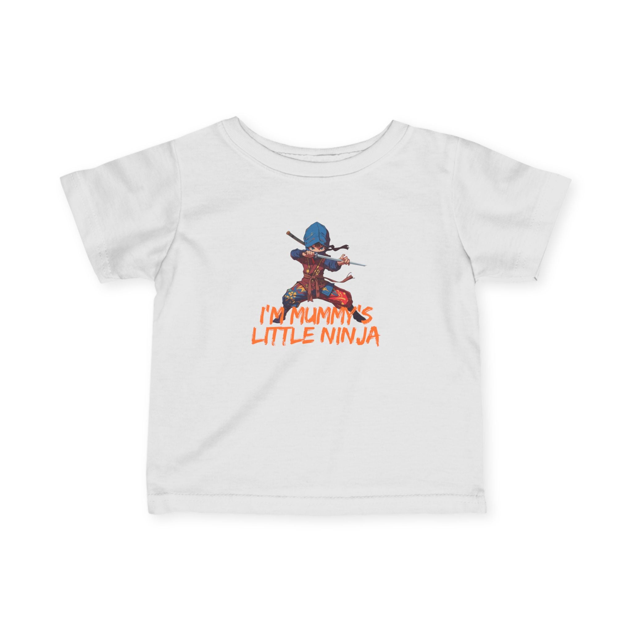 Infant Tee — “I’m Mummy’s Little Ninja” Cute Baby Ninja Shirt