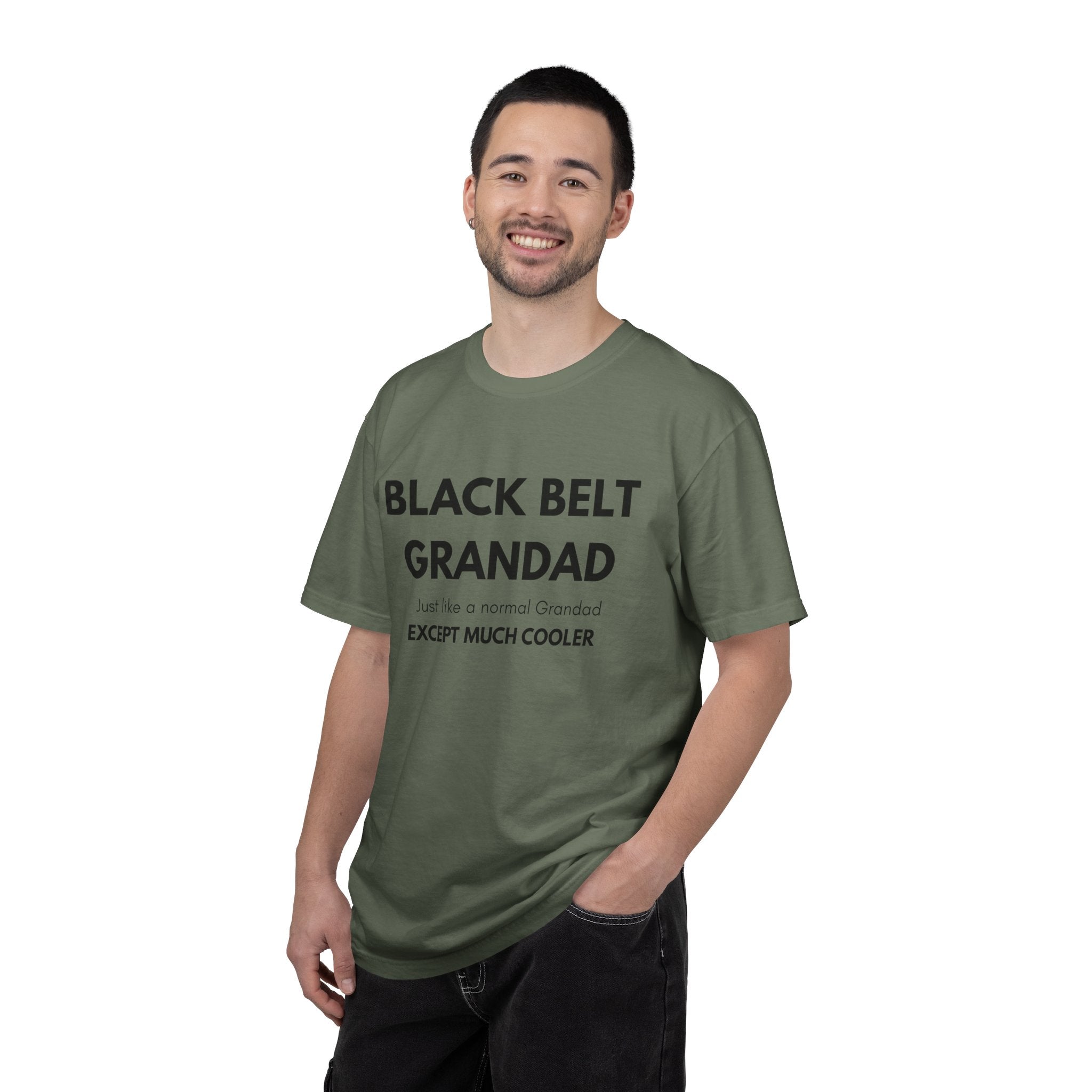 Black Belt Grandad T-Shirt — "Black Belt Grandad: Just like a normal Grandad except much cooler"