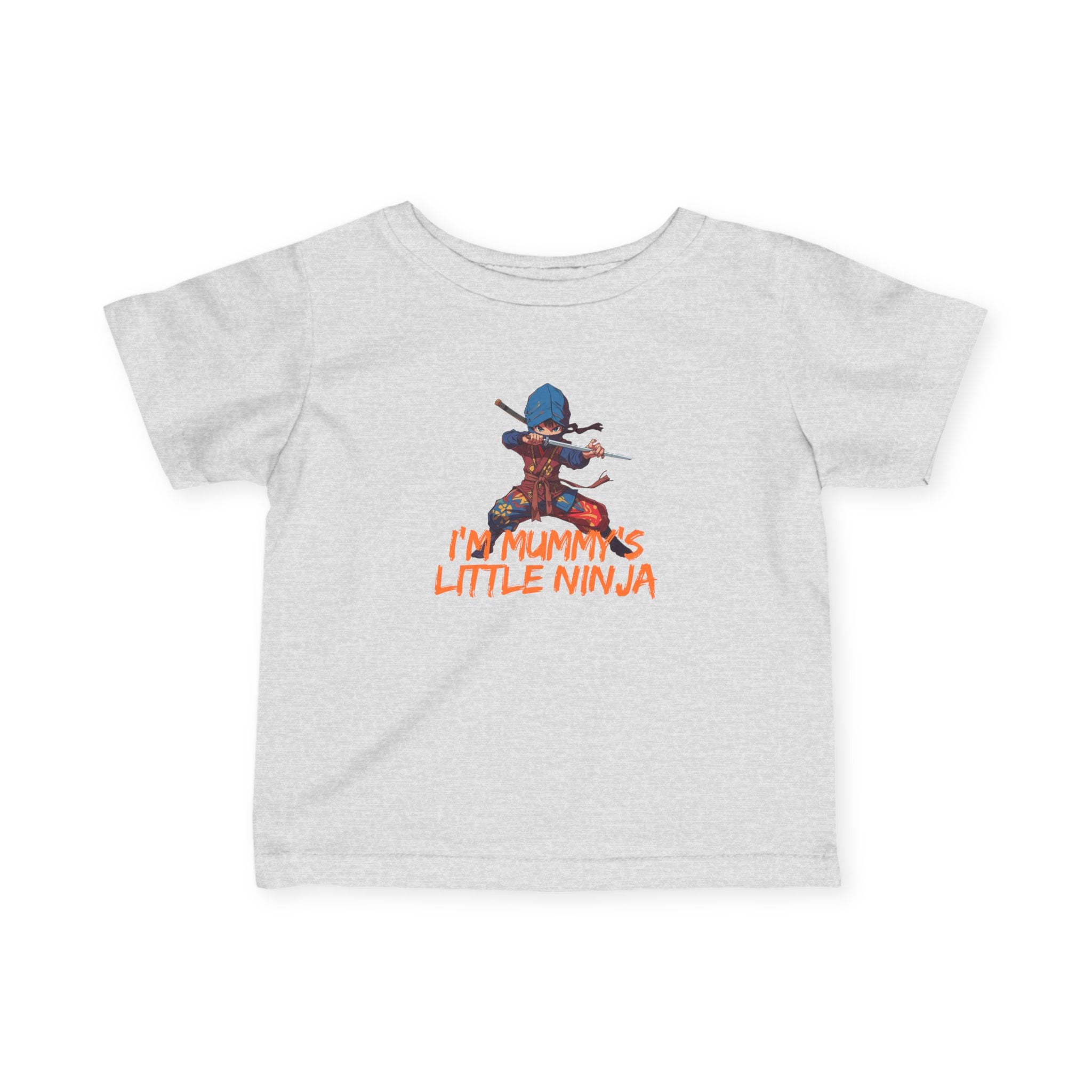 Infant Tee — “I’m Mummy’s Little Ninja” Cute Baby Ninja Shirt