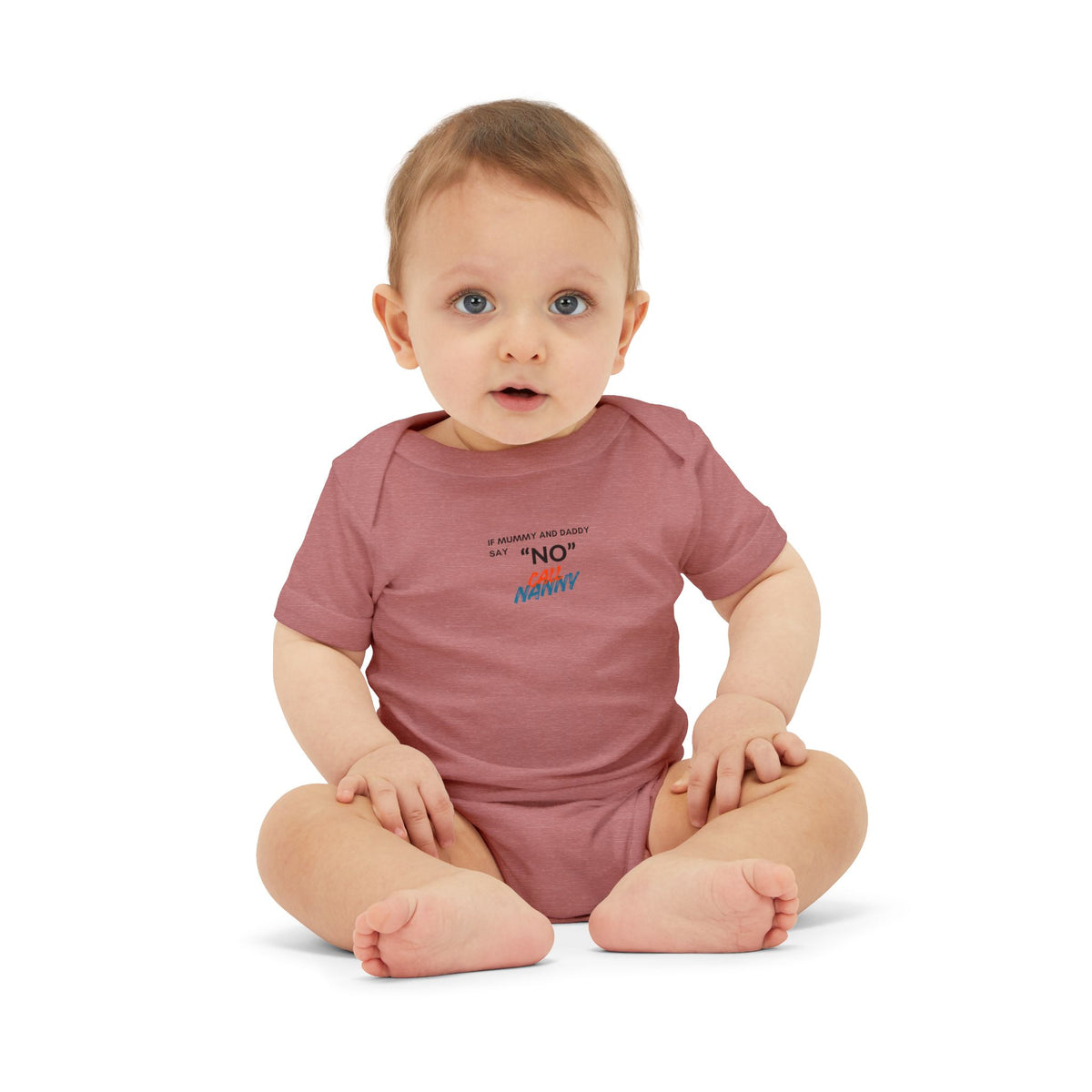 Infant Onesie "I Already Know My Answer Is No, Ask Daddy" – Funny Newborn Bodysuit