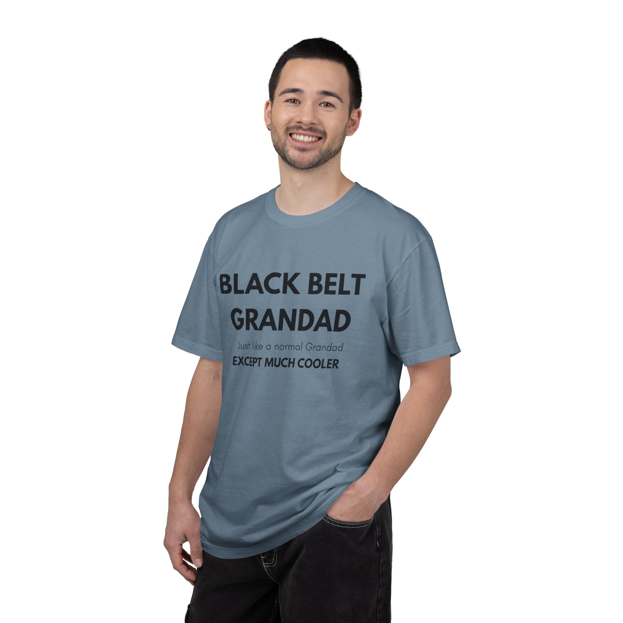 Black Belt Grandad T-Shirt — "Black Belt Grandad: Just like a normal Grandad except much cooler"