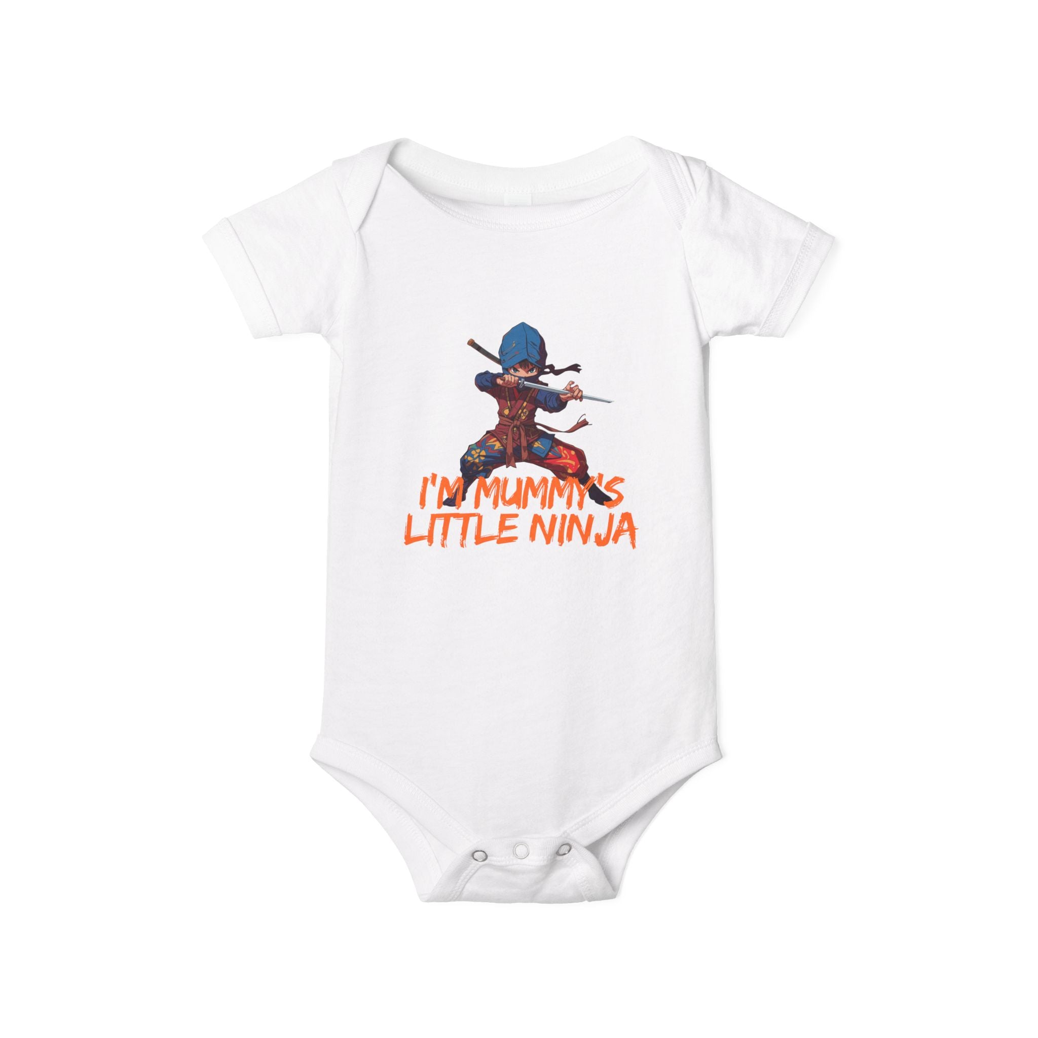 Infant Onesie - "I'm Mummy's Little Ninja" Cute Baby Bodysuit