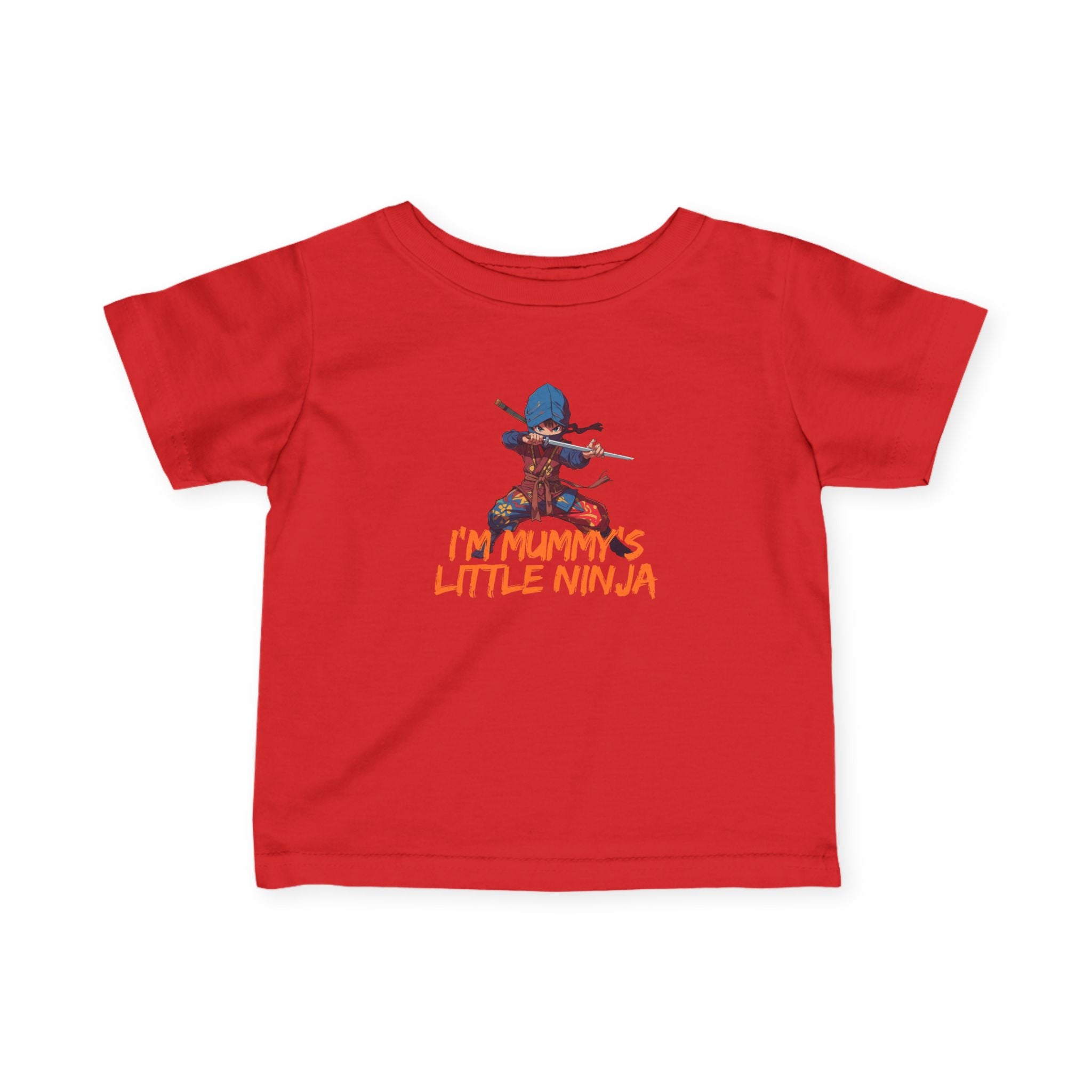 Infant Tee — “I’m Mummy’s Little Ninja” Cute Baby Ninja Shirt
