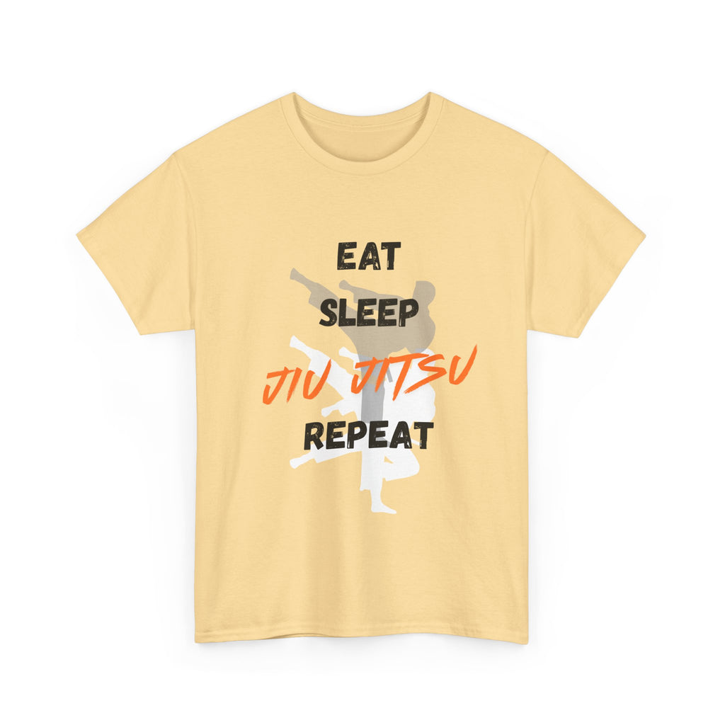 Jiu Jitsu T-Shirt — "Eat Sleep Jiu Jitsu Repeat" Martial Arts Tee