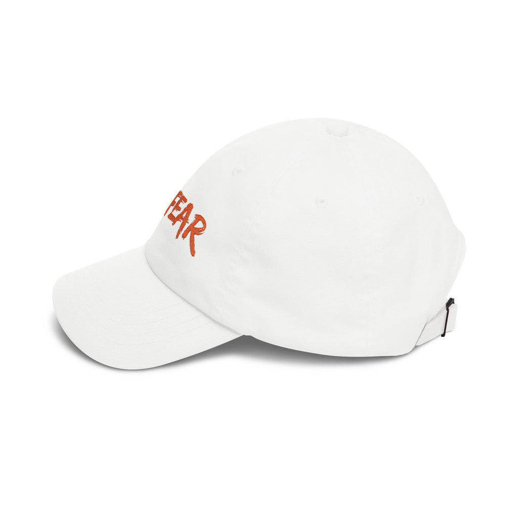 No Fear Dad Cap - Embroidered Motivational Baseball Hat