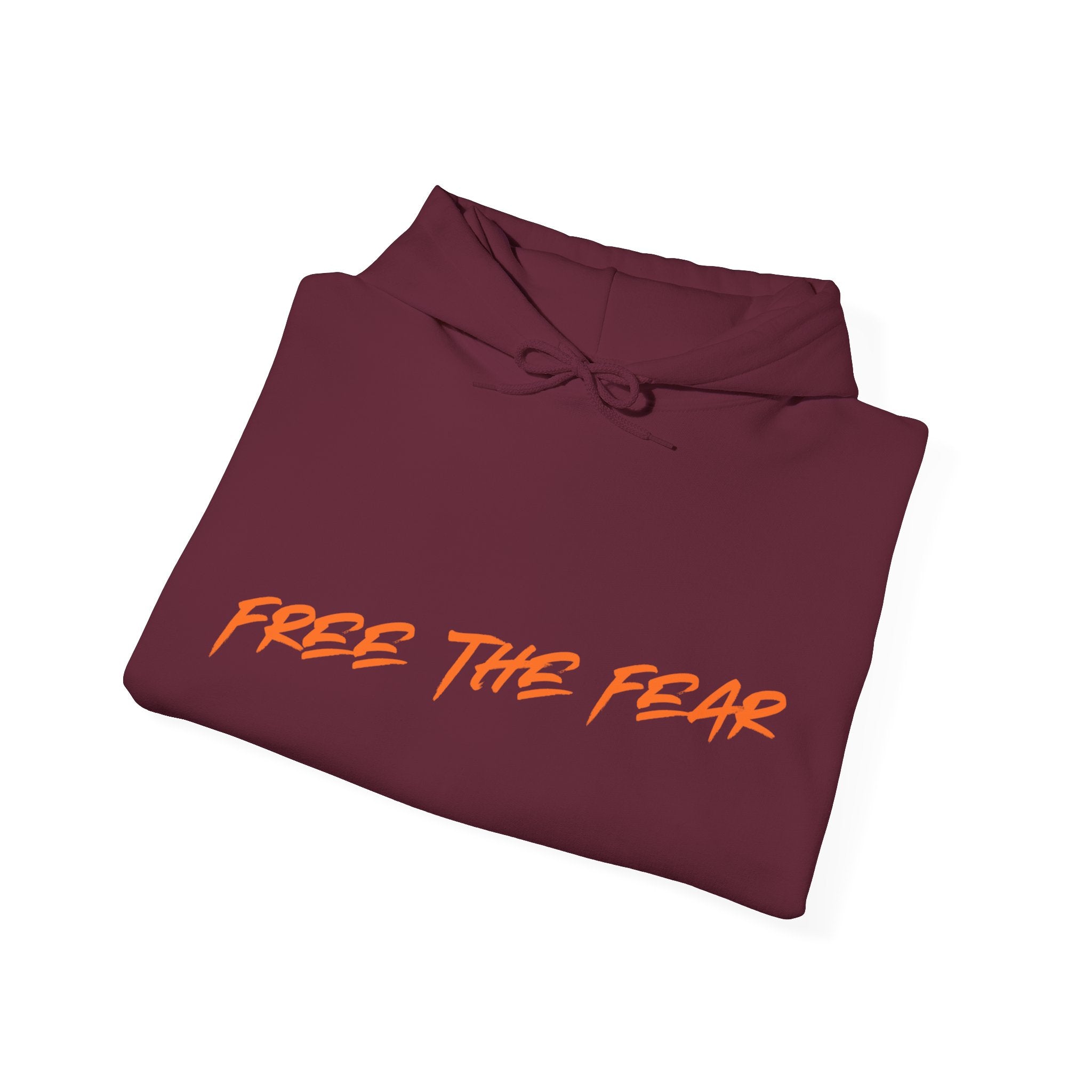 Free the Fear Hoodie — Motivational Script Pullover