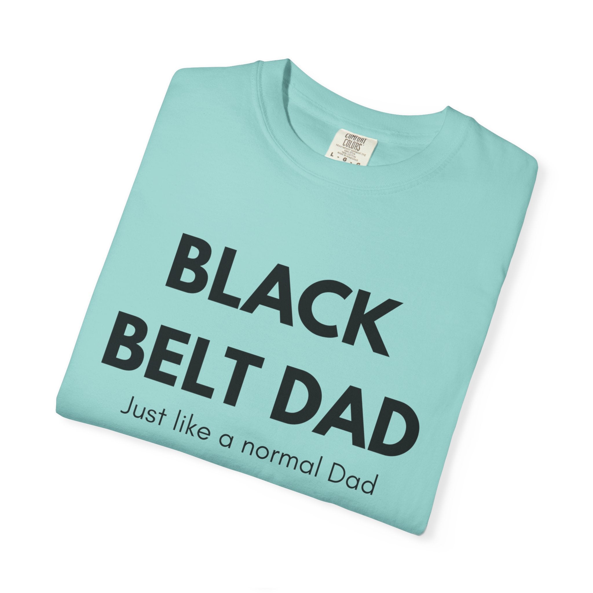 Black Belt Dad T-Shirt — "Black Belt Dad: Just like a normal Dad except much cooler" Martial Arts Father’s Day Tee