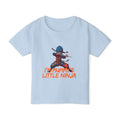 Toddler T‑Shirt — "I’m Mummy’s Little Ninja" Cute Kids Graphic Tee (Ninja Costume, Halloween/Gift)