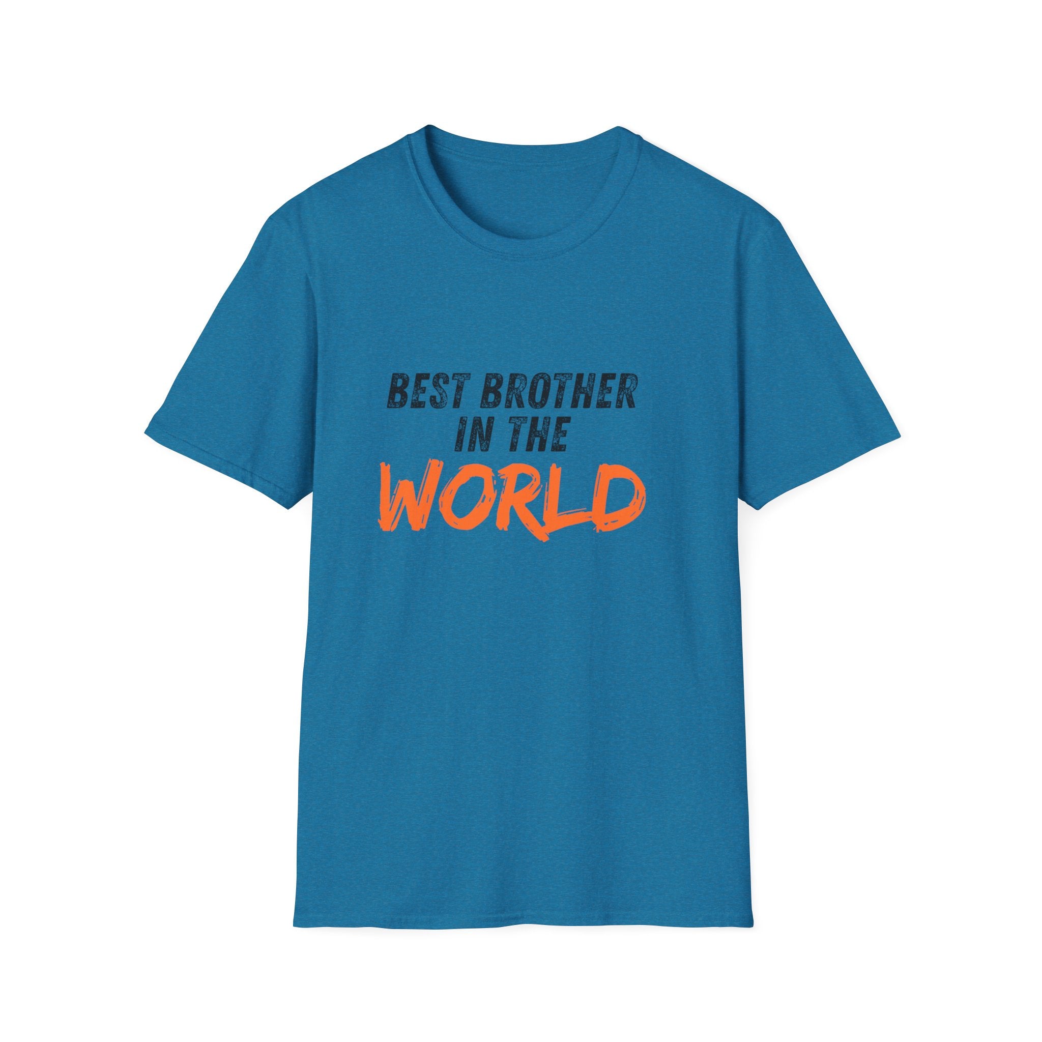 T-Shirt — "Best Brother in the World" Graphic Tee