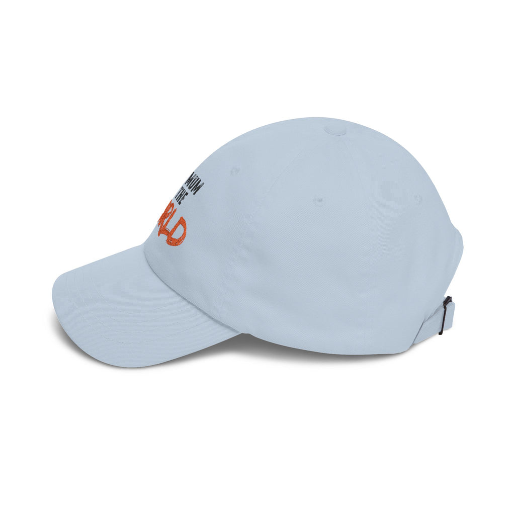 Dad Cap — "Best Mum in the World" Embroidered Baseball Hat