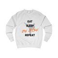 Jiu Jitsu Sweatshirt — Eat Sleep Jiu Jitsu Repeat Crewneck