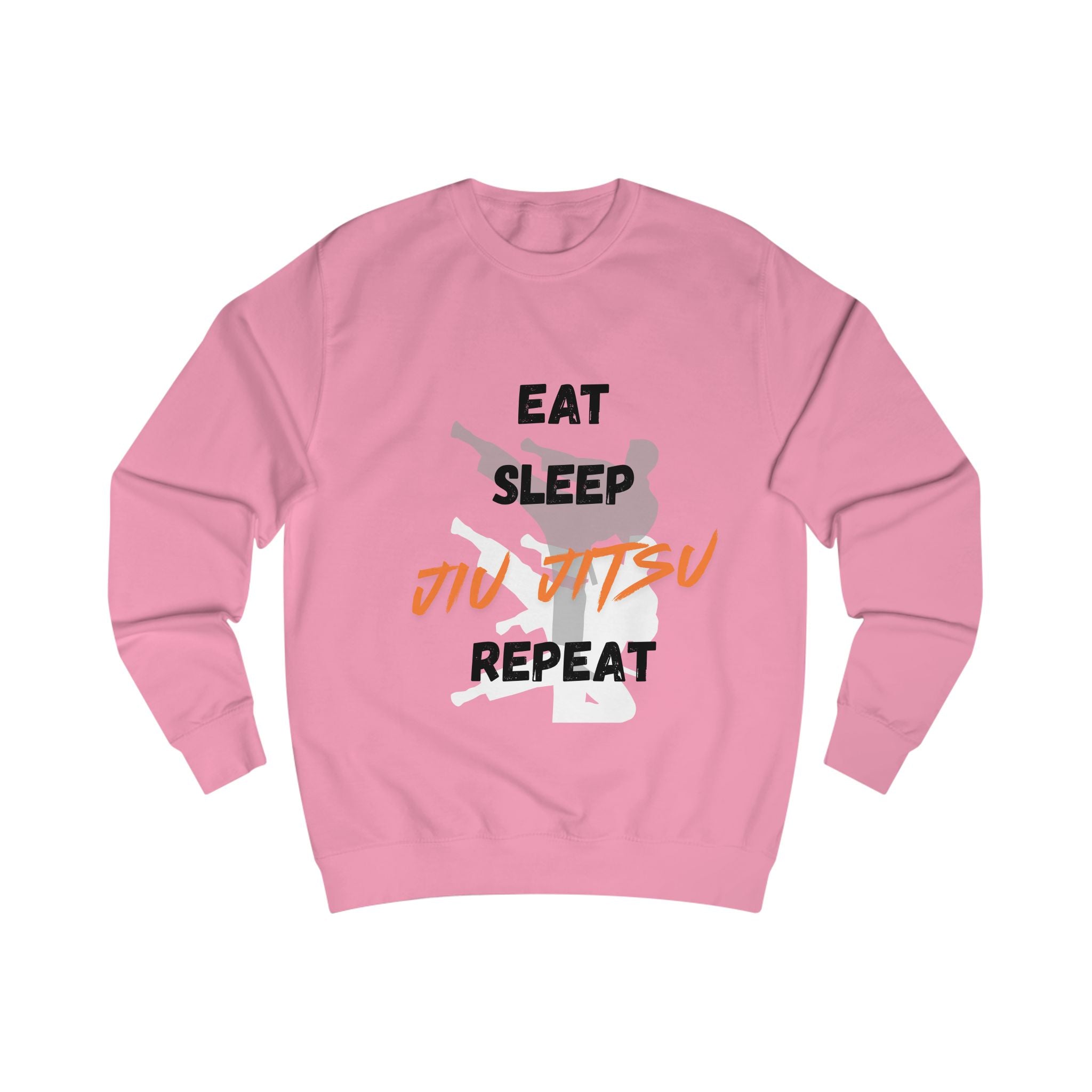 Jiu Jitsu Sweatshirt — Eat Sleep Jiu Jitsu Repeat Crewneck