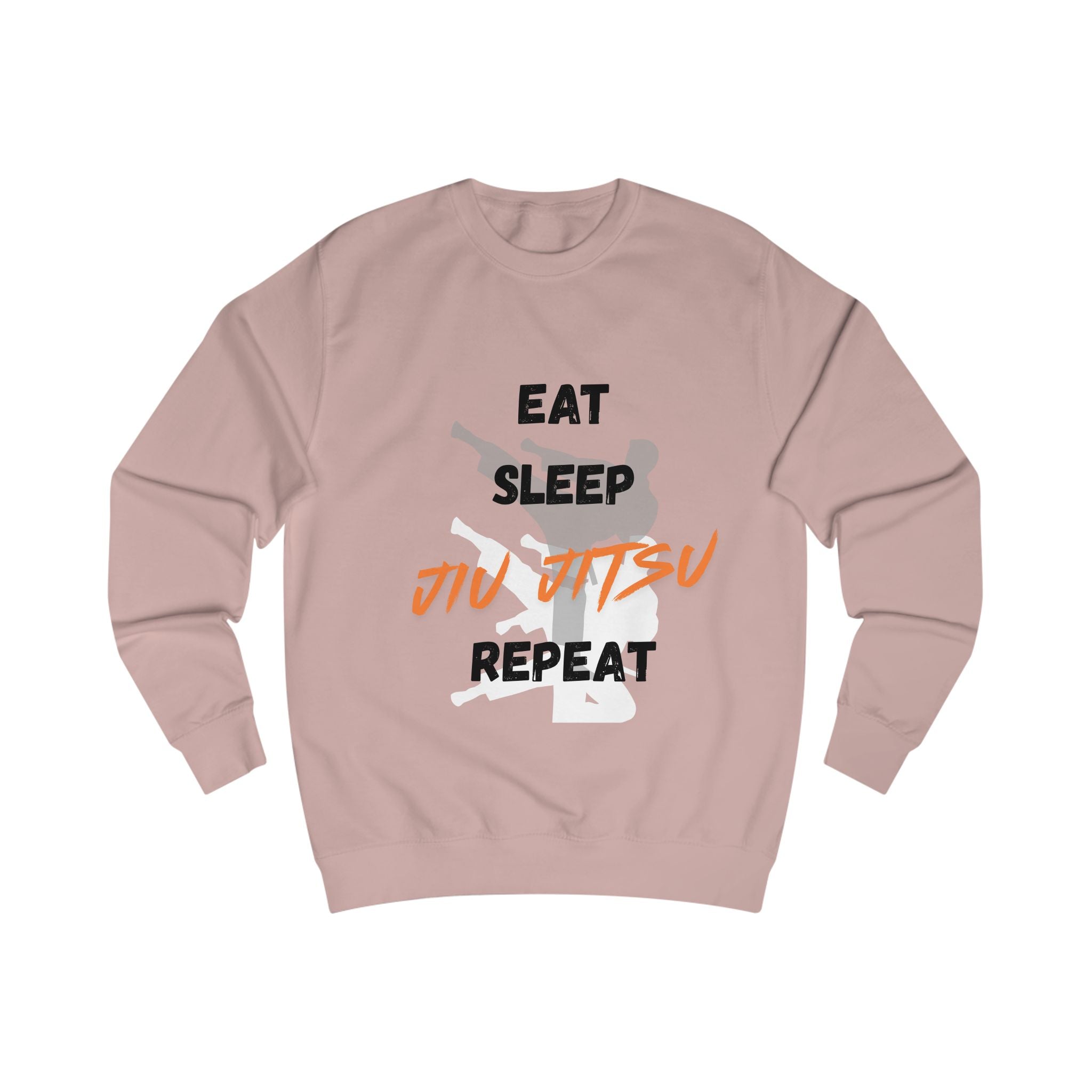 Jiu Jitsu Sweatshirt — Eat Sleep Jiu Jitsu Repeat Crewneck