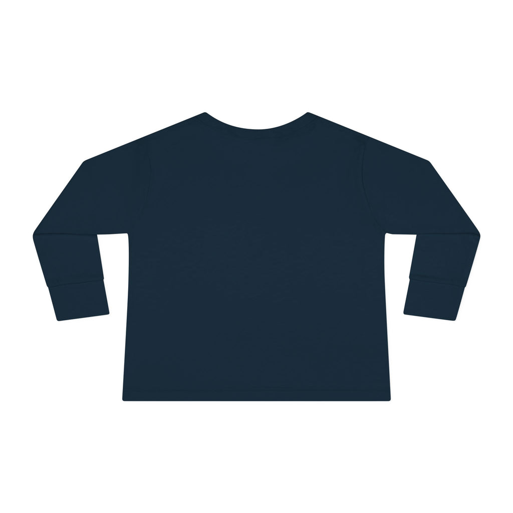 Toddler Long Sleeve Tee - "I'm Daddy's Little Ninja" Cute Martial Arts Graphic Shirt