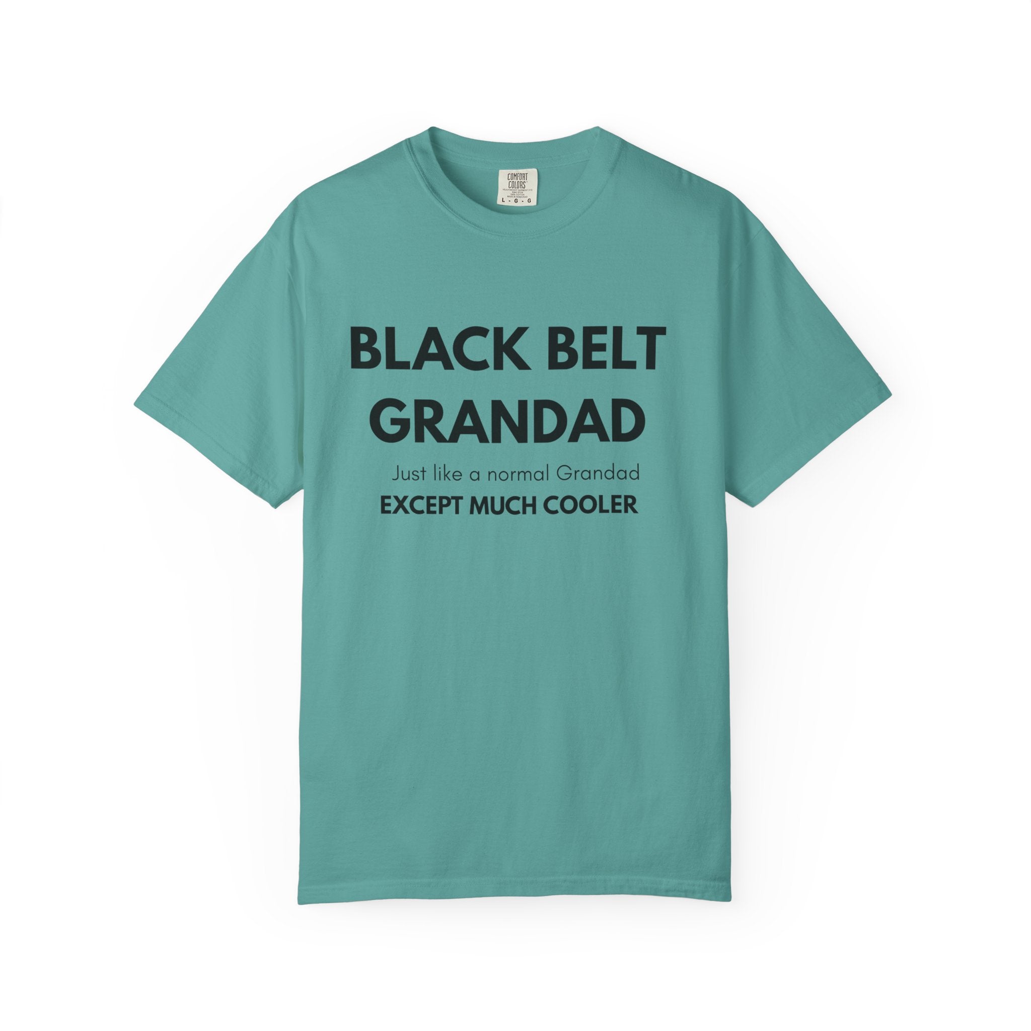 Black Belt Grandad T-Shirt — "Black Belt Grandad: Just like a normal Grandad except much cooler"