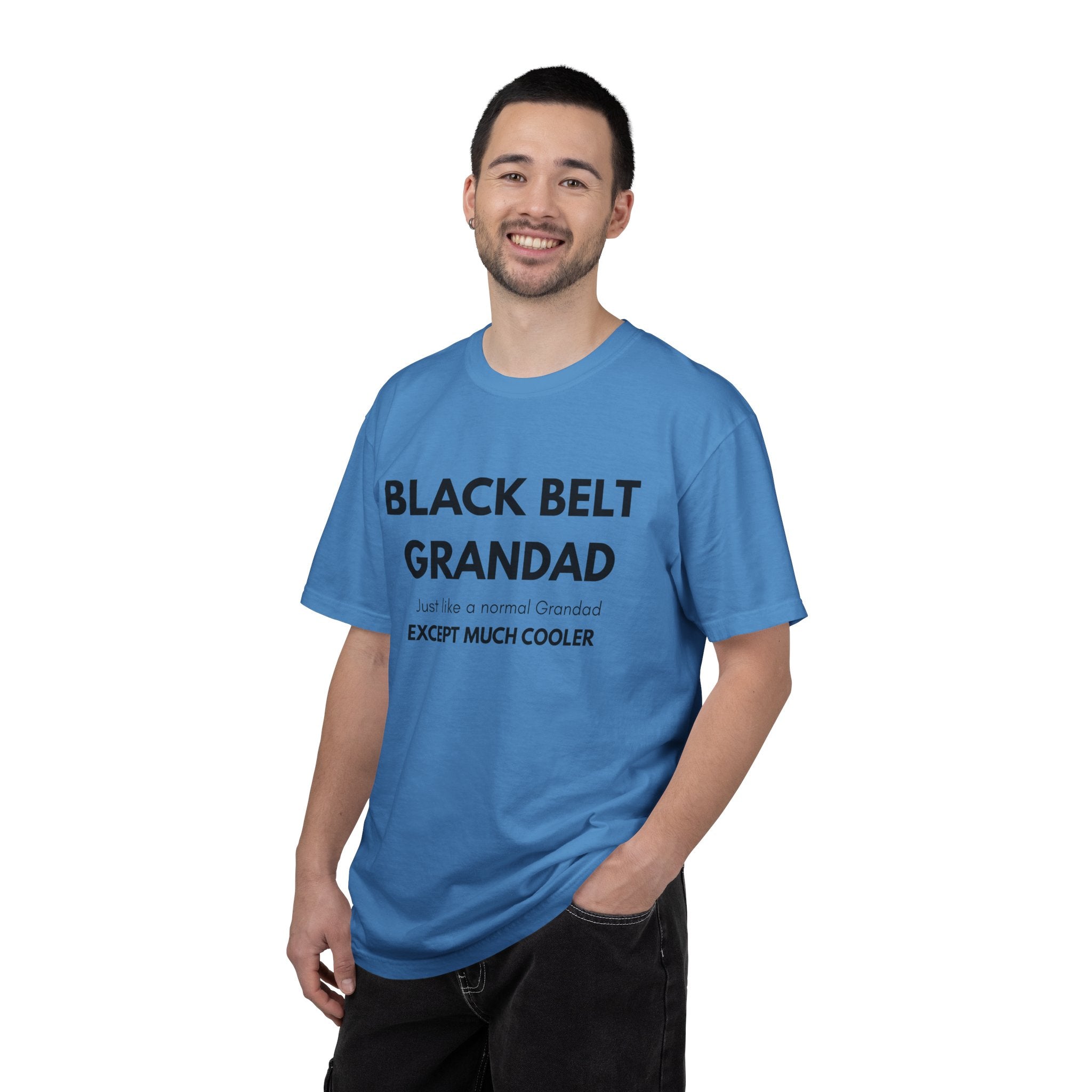 Black Belt Grandad T-Shirt — "Black Belt Grandad: Just like a normal Grandad except much cooler"
