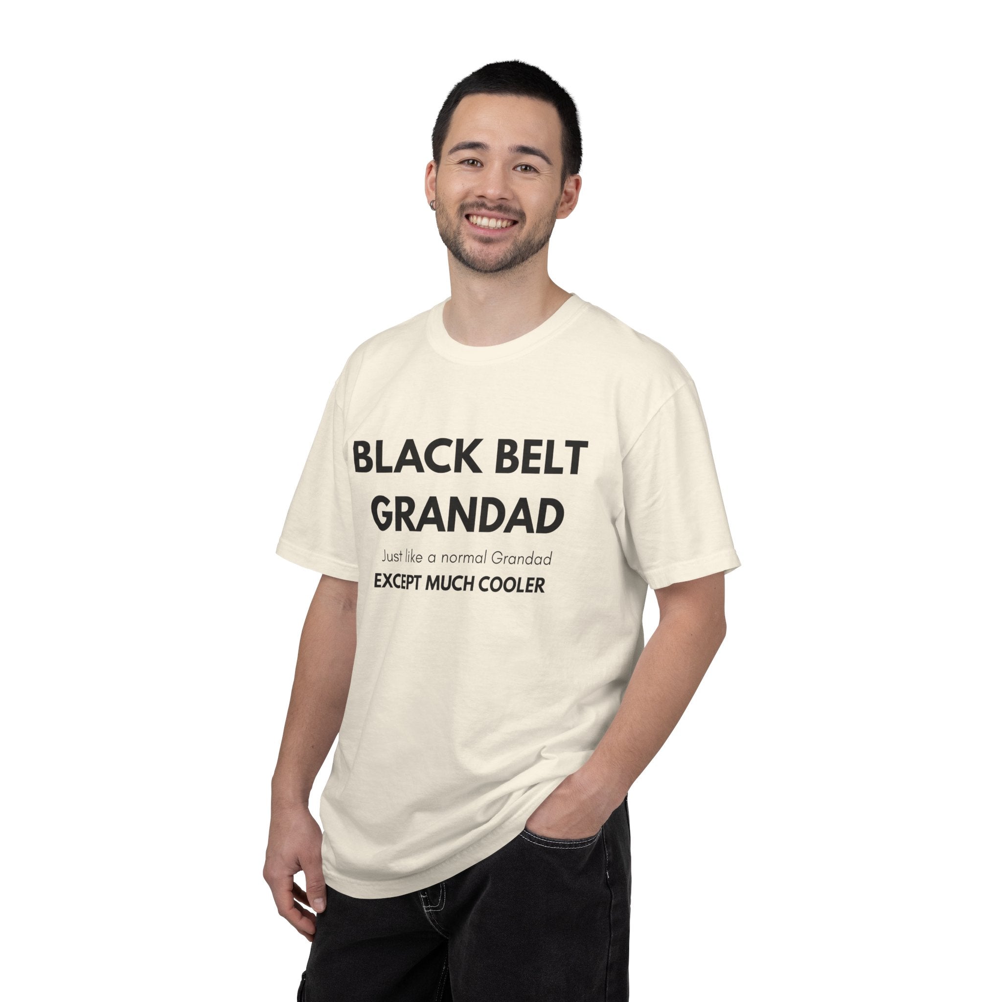 Black Belt Grandad T-Shirt — "Black Belt Grandad: Just like a normal Grandad except much cooler"