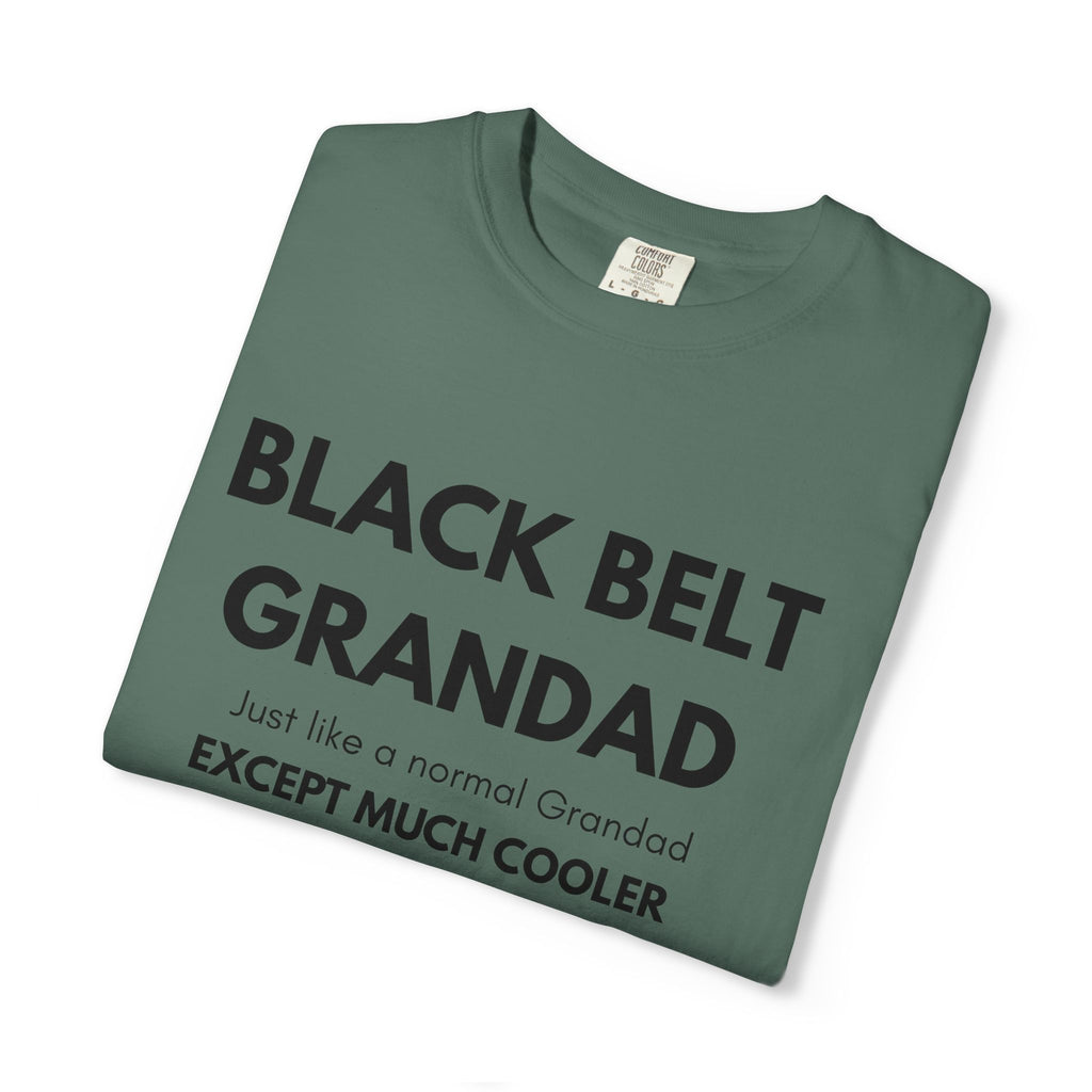 Black Belt Grandad T-Shirt — "Black Belt Grandad: Just like a normal Grandad except much cooler"