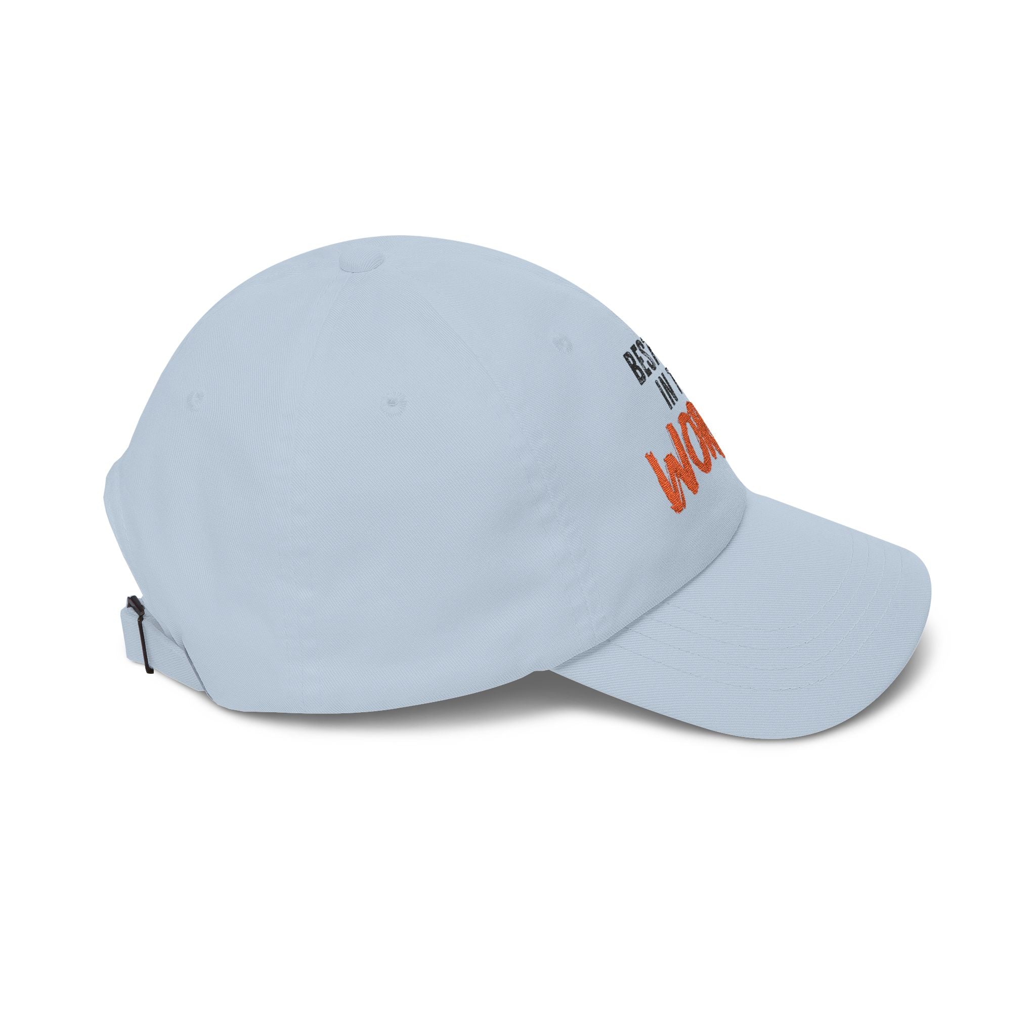 Best Dad in the World Dad Cap — Embroidered Father’s Day Baseball Hat
