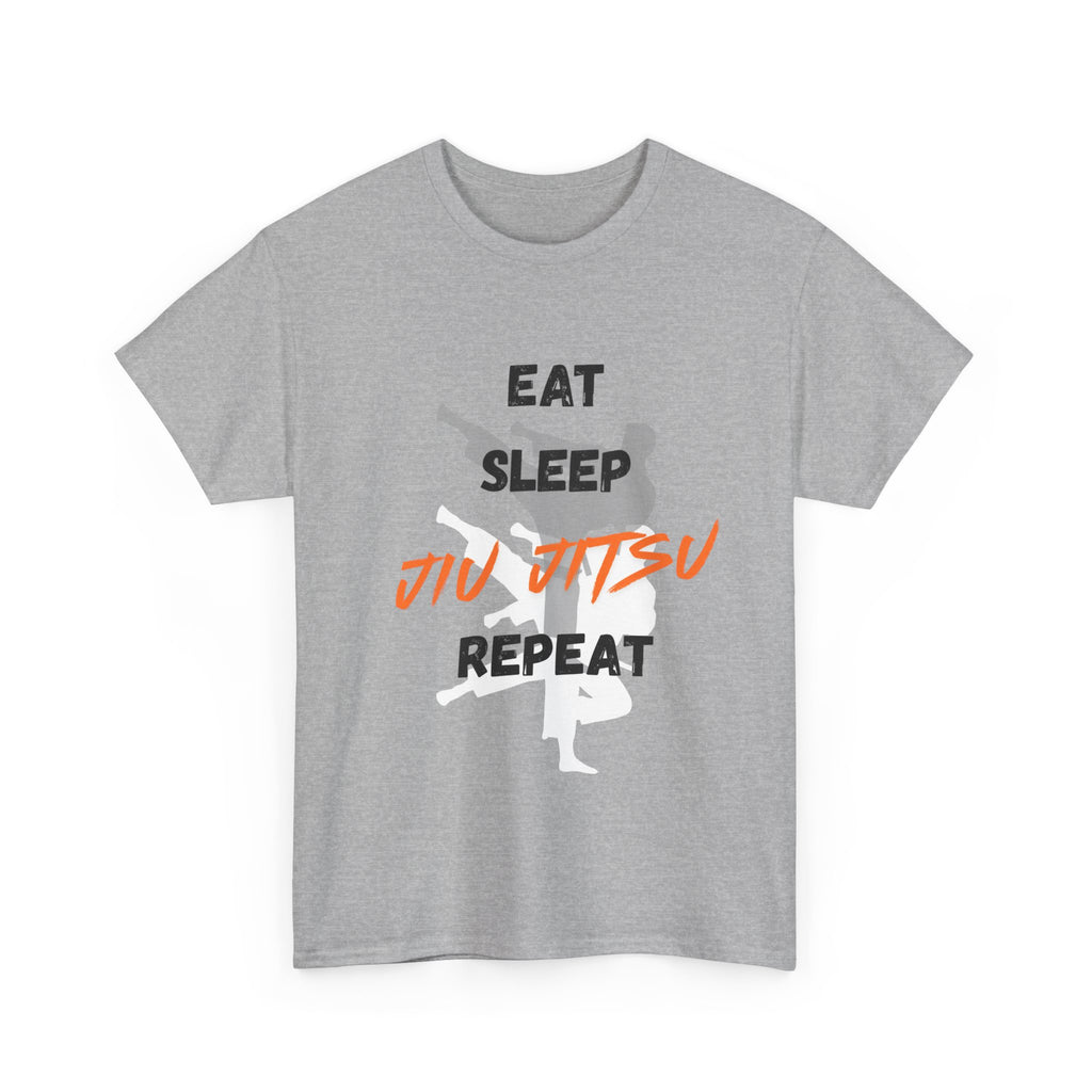 Jiu Jitsu T-Shirt — "Eat Sleep Jiu Jitsu Repeat" Martial Arts Tee