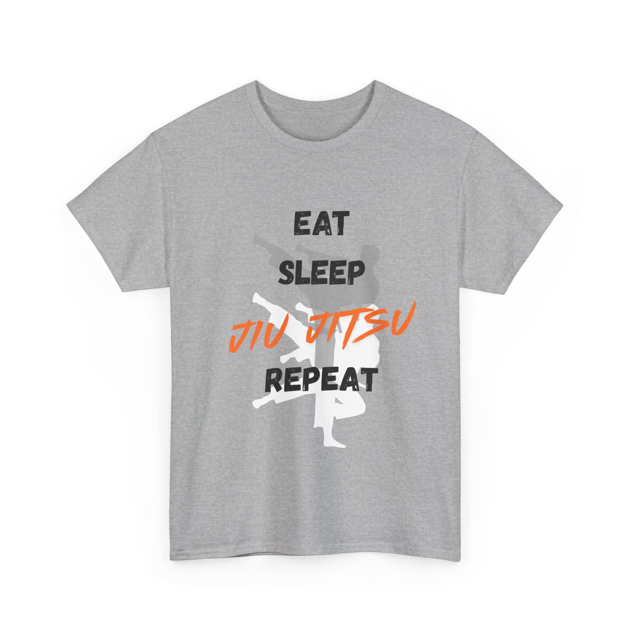 Jiu Jitsu T-Shirt — "Eat Sleep Jiu Jitsu Repeat" Martial Arts Tee