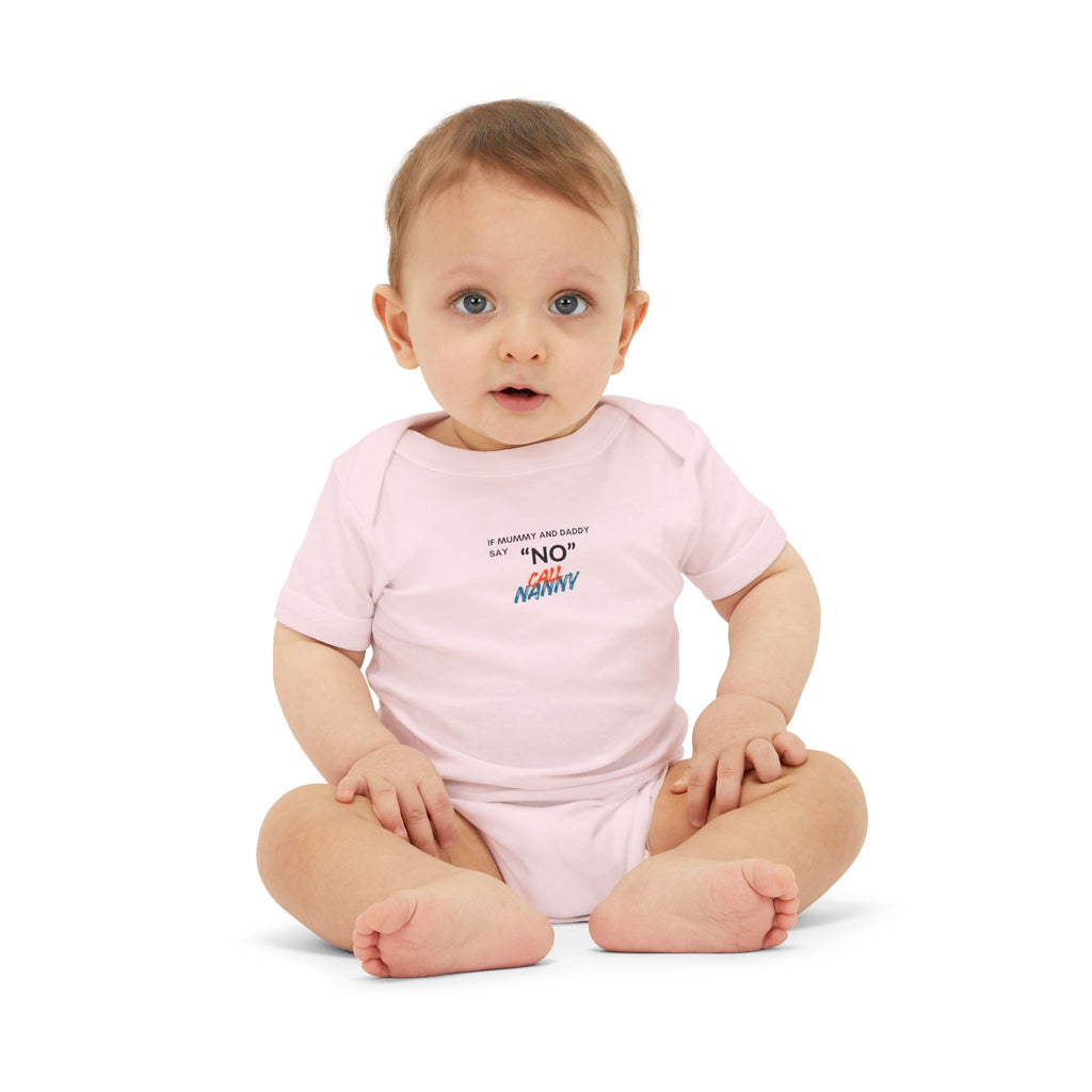 Infant Onesie "I Already Know My Answer Is No, Ask Daddy" – Funny Newborn Bodysuit