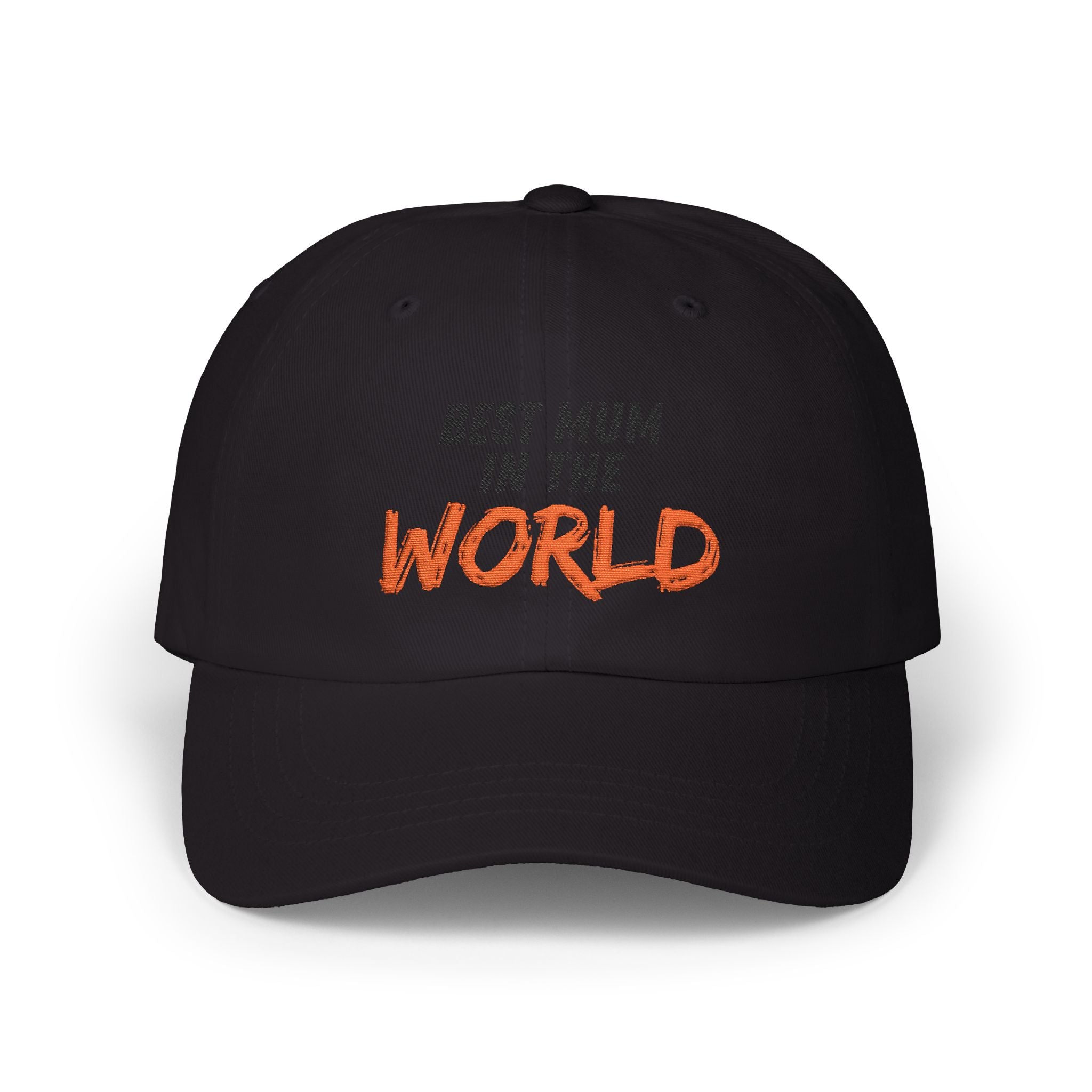 Dad Cap — "Best Mum in the World" Embroidered Baseball Hat