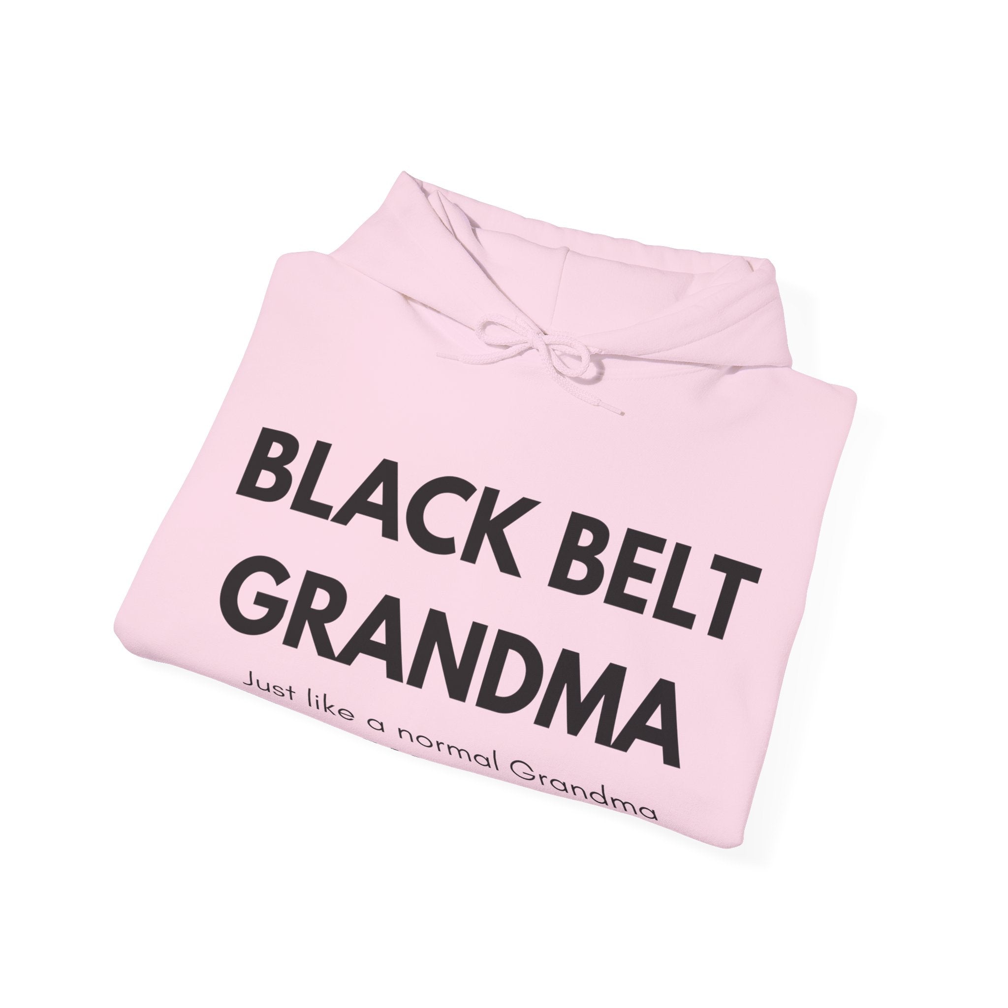 Black Belt Grandma Hoodie — "Just like a normal Grandma Except Much Cooler" Gift