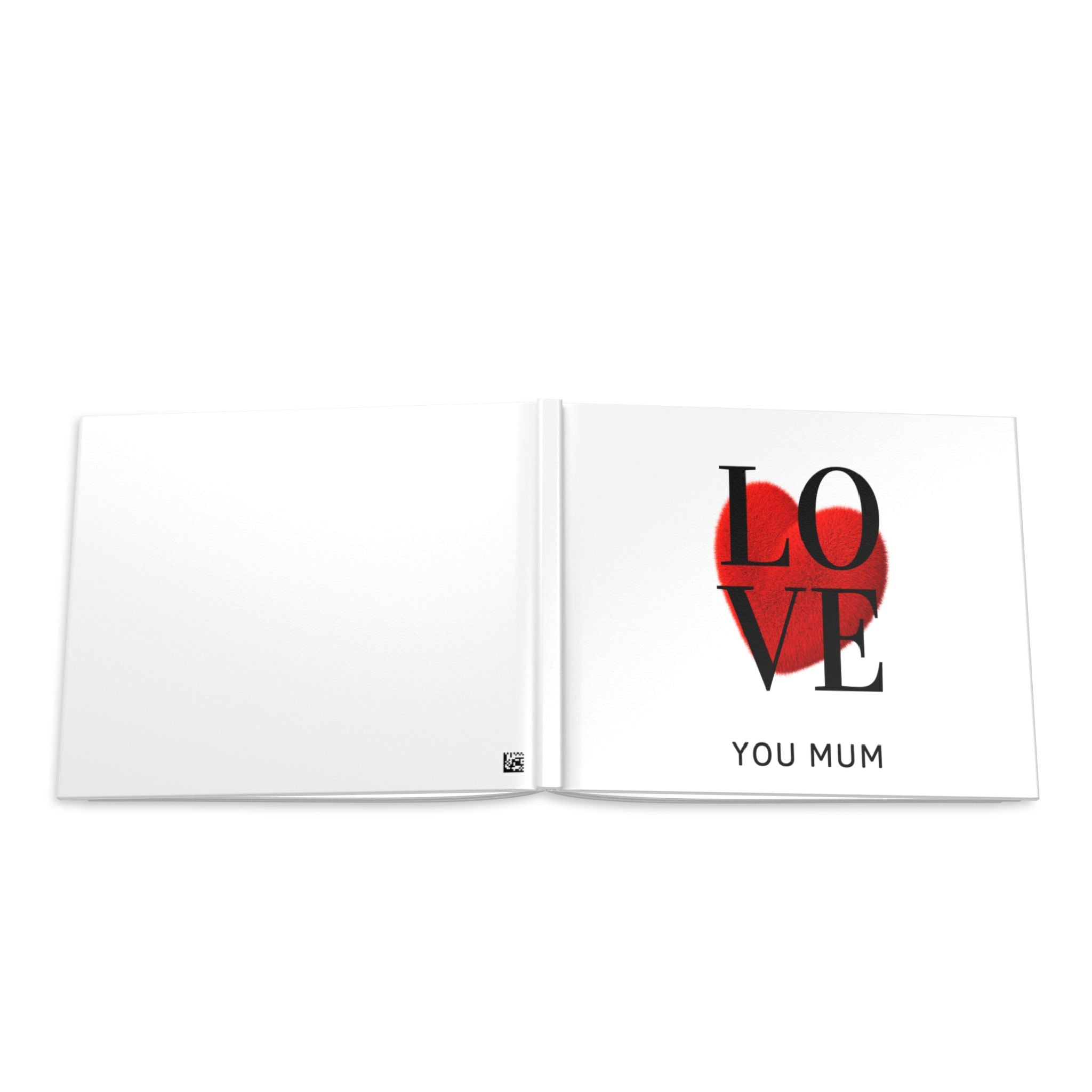 Hardcover Photo Book — "LOVE You Mum" Keepsake for Mother’s Day, Birthday, & Special Memories