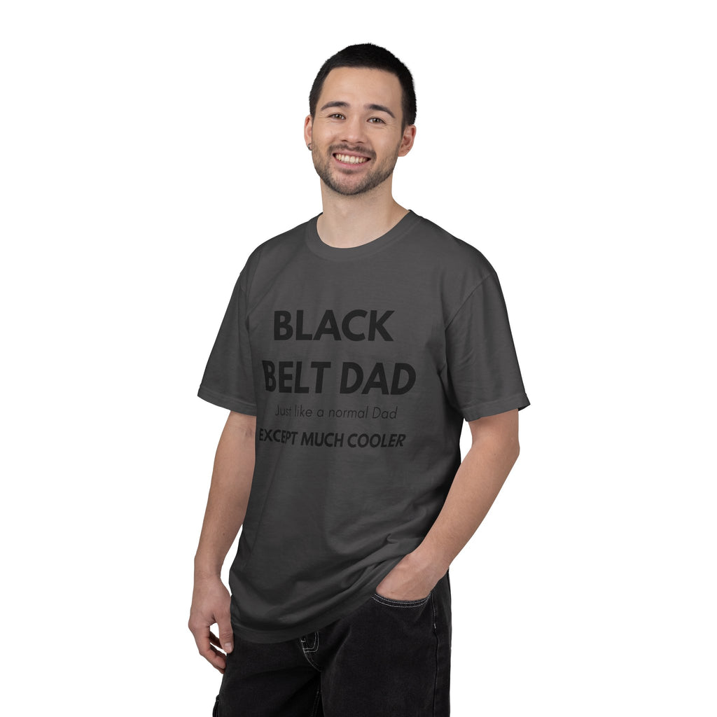 Black Belt Dad T-Shirt — "Black Belt Dad: Just like a normal Dad except much cooler" Martial Arts Father’s Day Tee