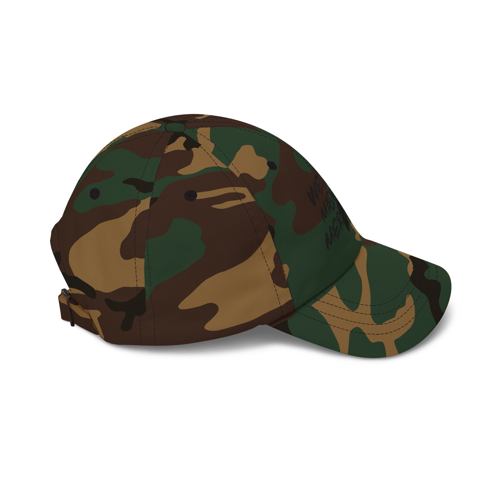 Dad Cap — "We’ve Made It Meredith!" Embroidered White Baseball Hat