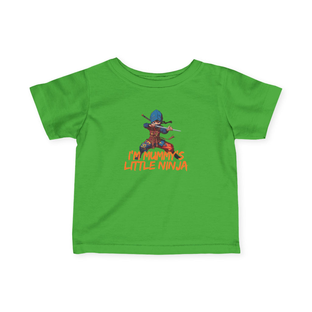 Infant Tee — “I’m Mummy’s Little Ninja” Cute Baby Ninja Shirt