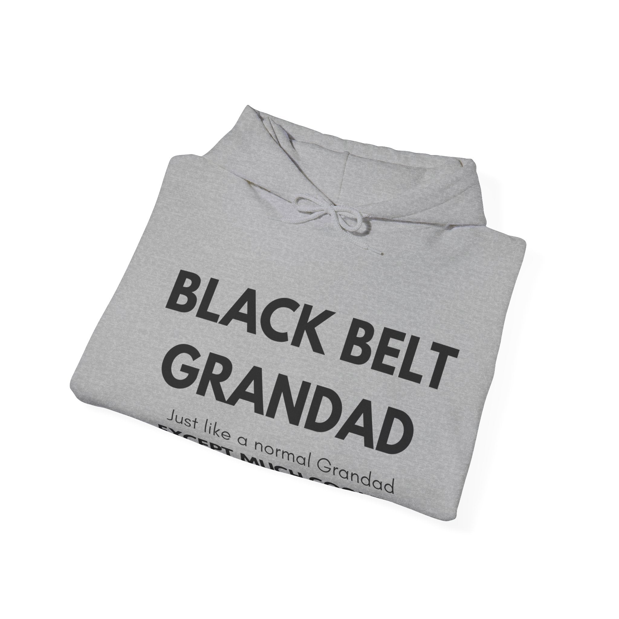 Black Belt Grandad Hoodie — "Just like a normal Grandad except much cooler" Gift