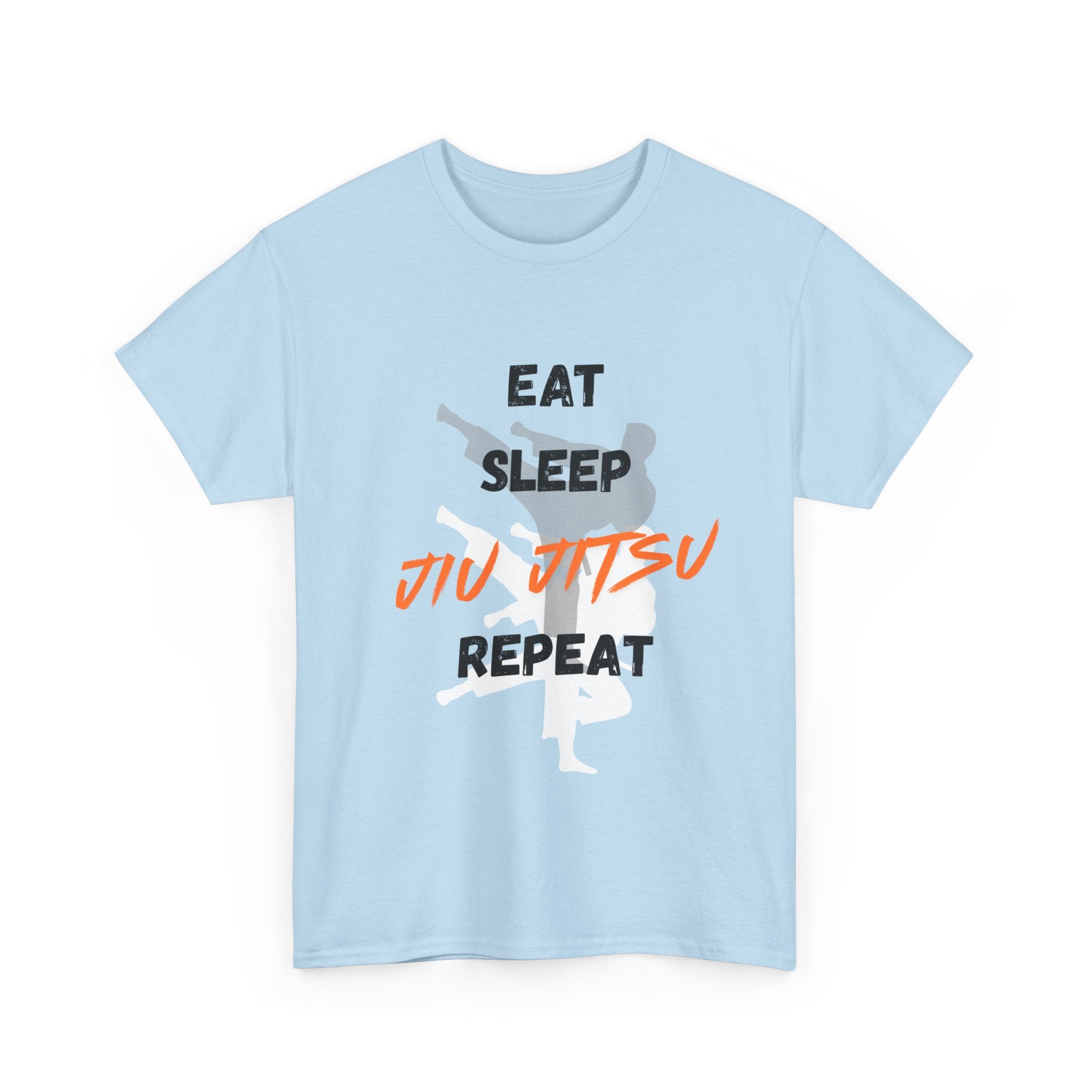 Jiu Jitsu T-Shirt — "Eat Sleep Jiu Jitsu Repeat" Martial Arts Tee