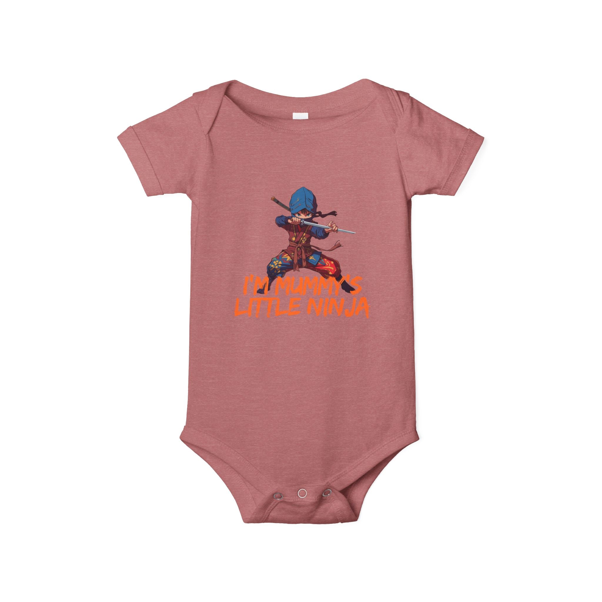Infant Onesie - "I'm Mummy's Little Ninja" Cute Baby Bodysuit