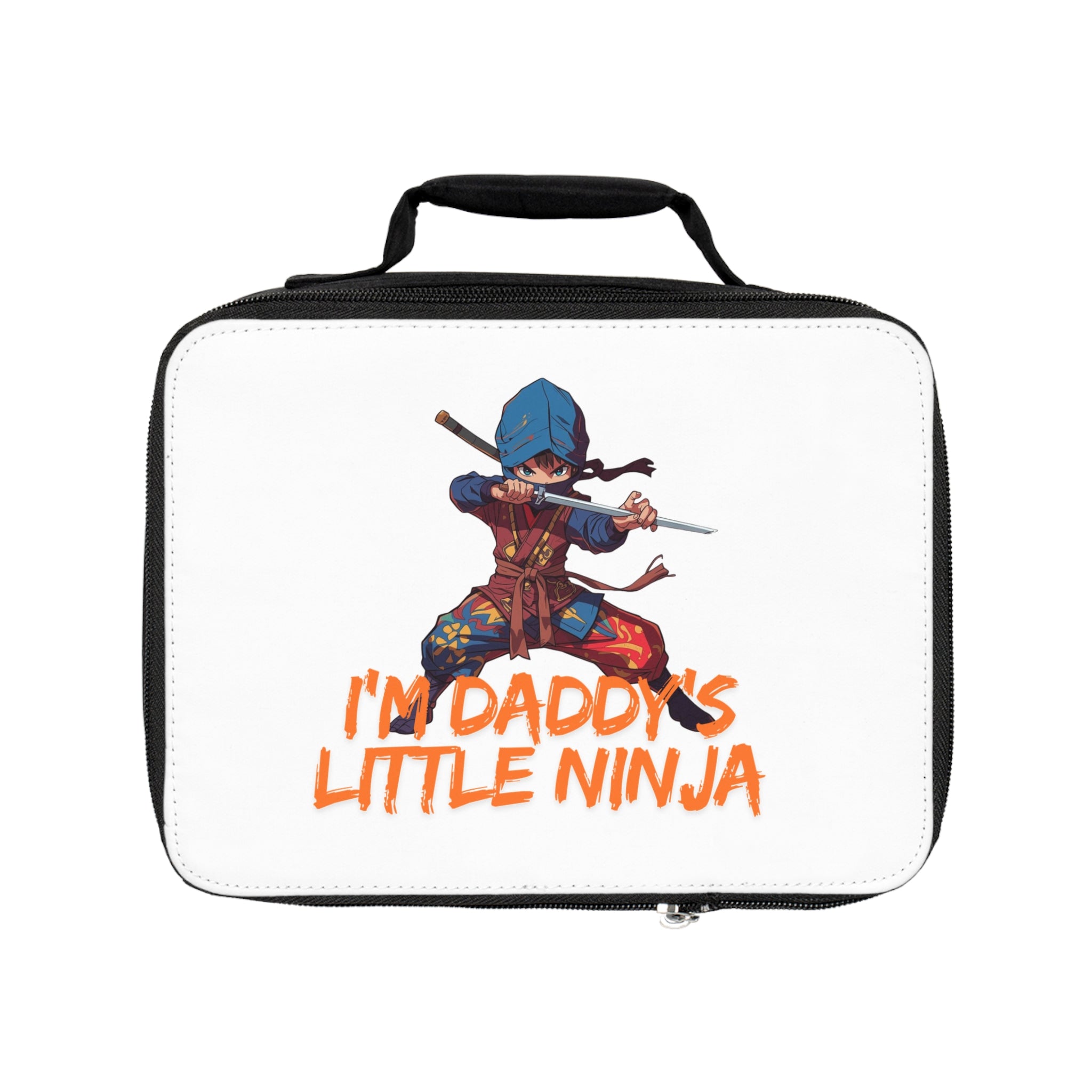 Kids' Lunch Bag — "I'm Daddy's Little Ninja" Cute Ninja Bento Tote