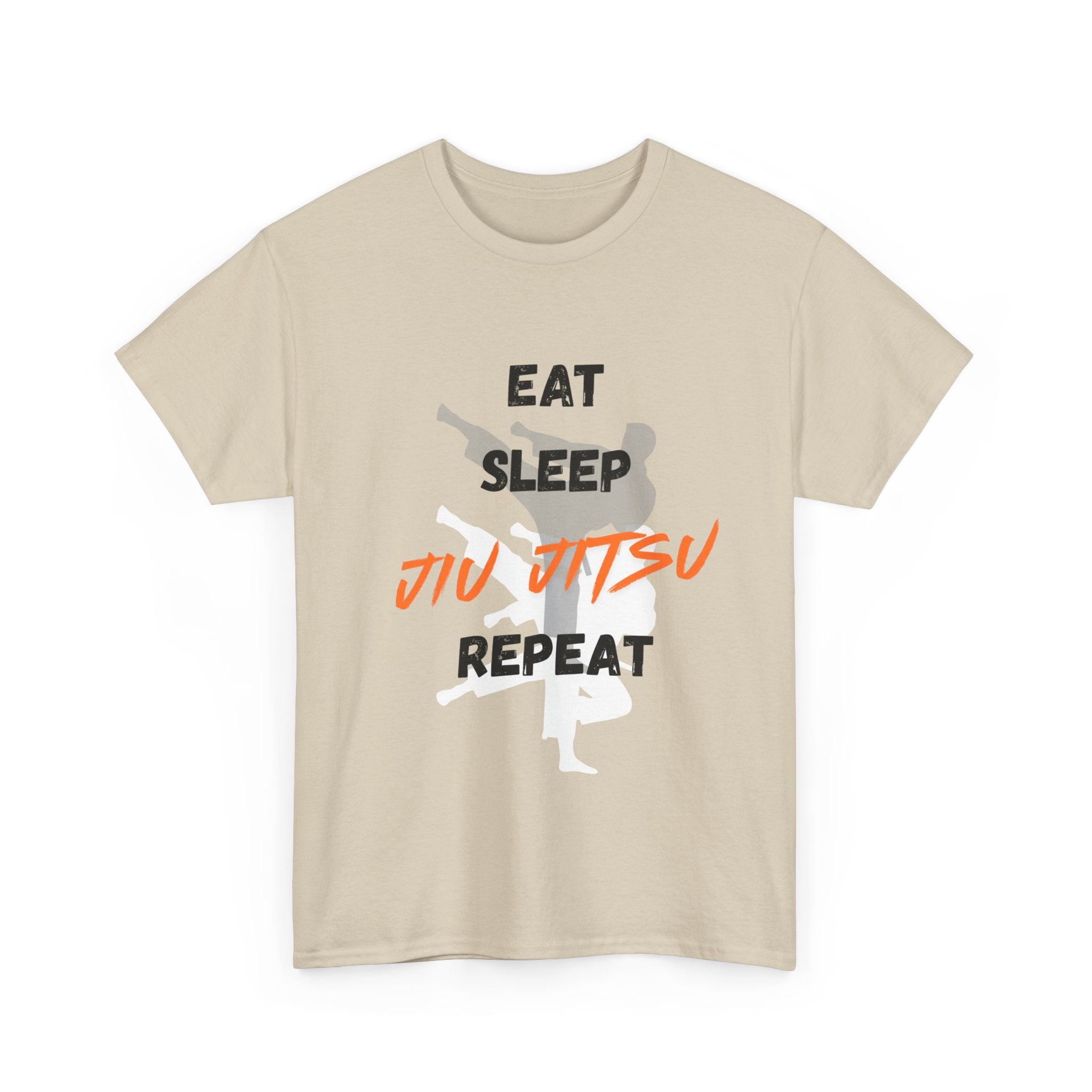 Jiu Jitsu T-Shirt — "Eat Sleep Jiu Jitsu Repeat" Martial Arts Tee