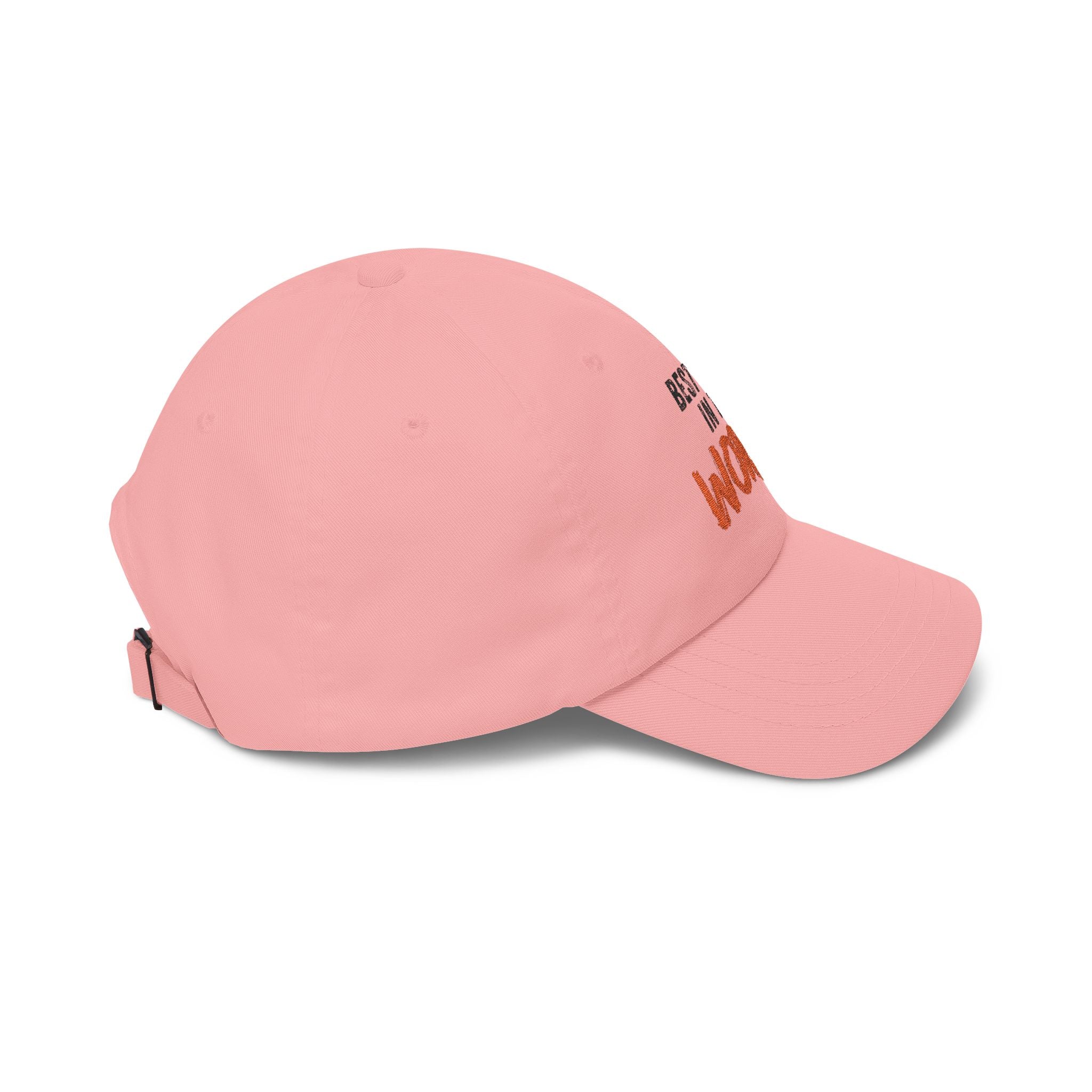 Dad Cap — "Best Mum in the World" Embroidered Baseball Hat
