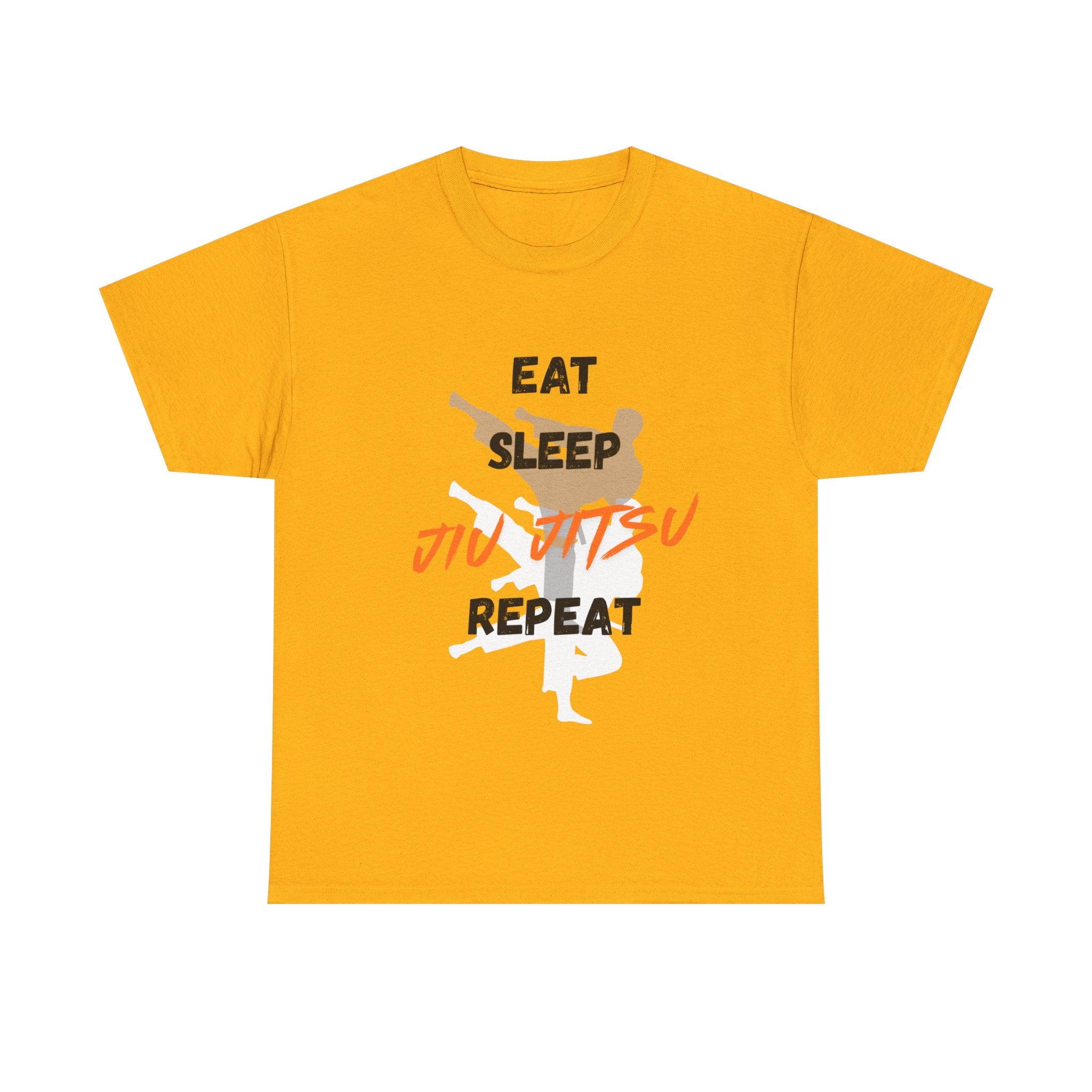 Jiu Jitsu T-Shirt — "Eat Sleep Jiu Jitsu Repeat" Martial Arts Tee