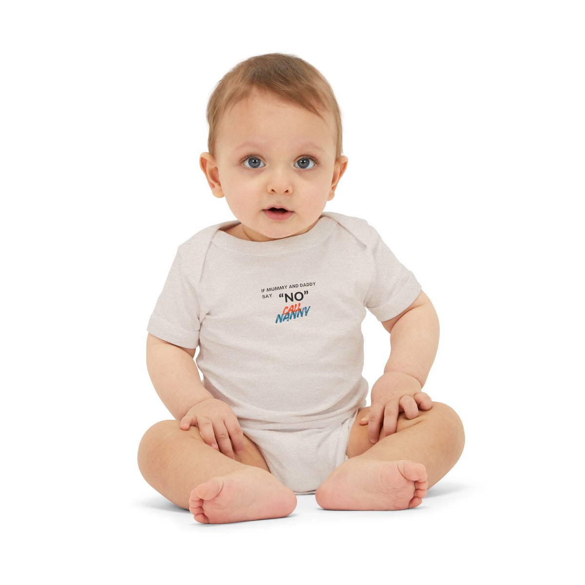 Infant Onesie "I Already Know My Answer Is No, Ask Daddy" – Funny Newborn Bodysuit