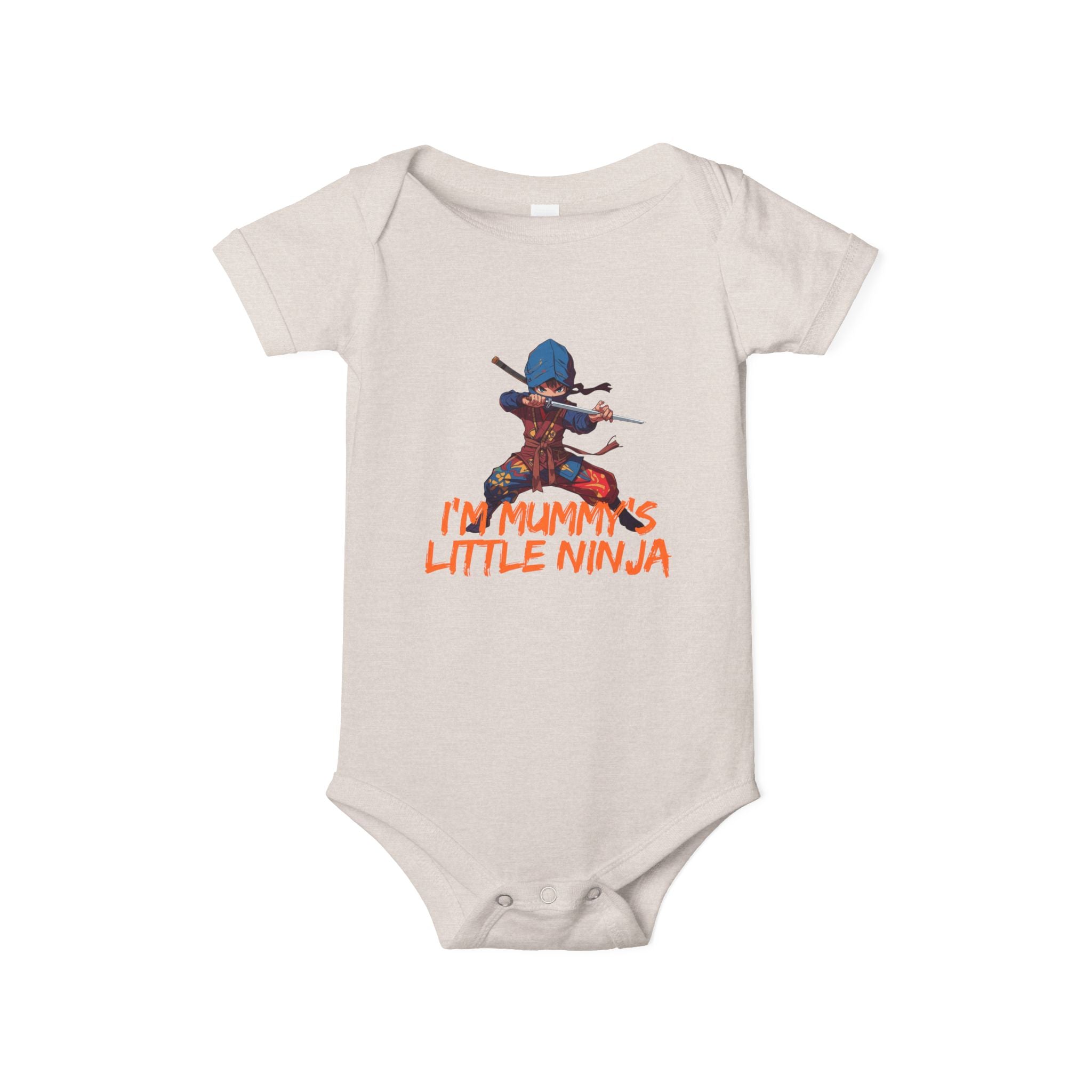 Infant Onesie - "I'm Mummy's Little Ninja" Cute Baby Bodysuit