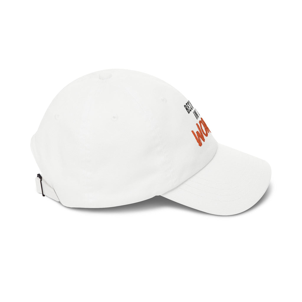 Dad Cap — "Best Mum in the World" Embroidered Baseball Hat