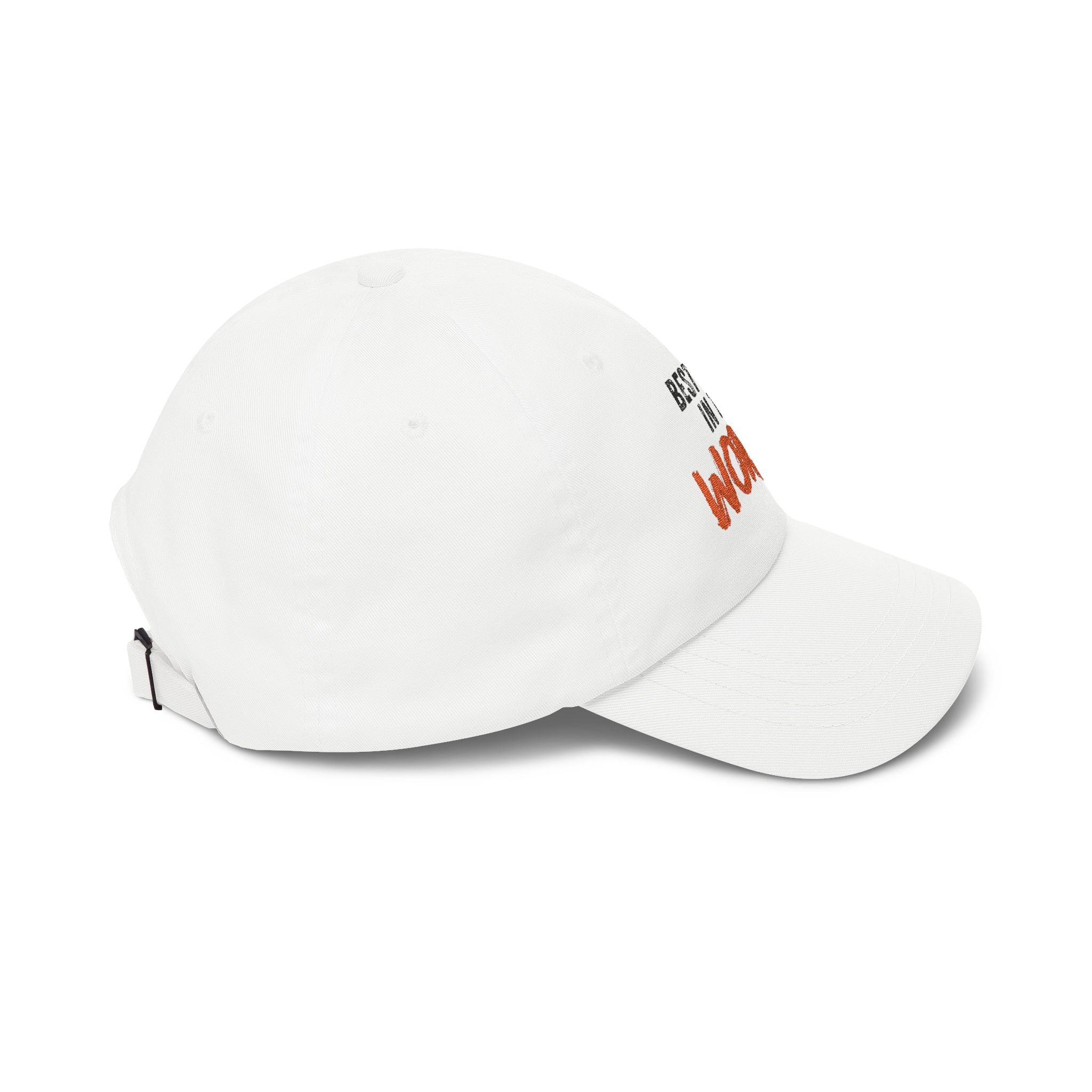 Dad Cap — "Best Mum in the World" Embroidered Baseball Hat